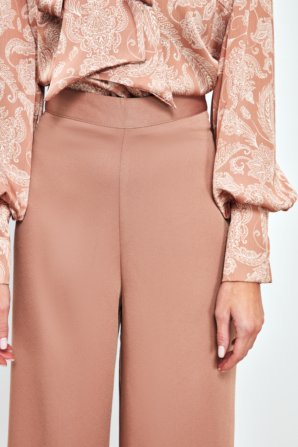 Salaş Krep Pantolon - VİZON