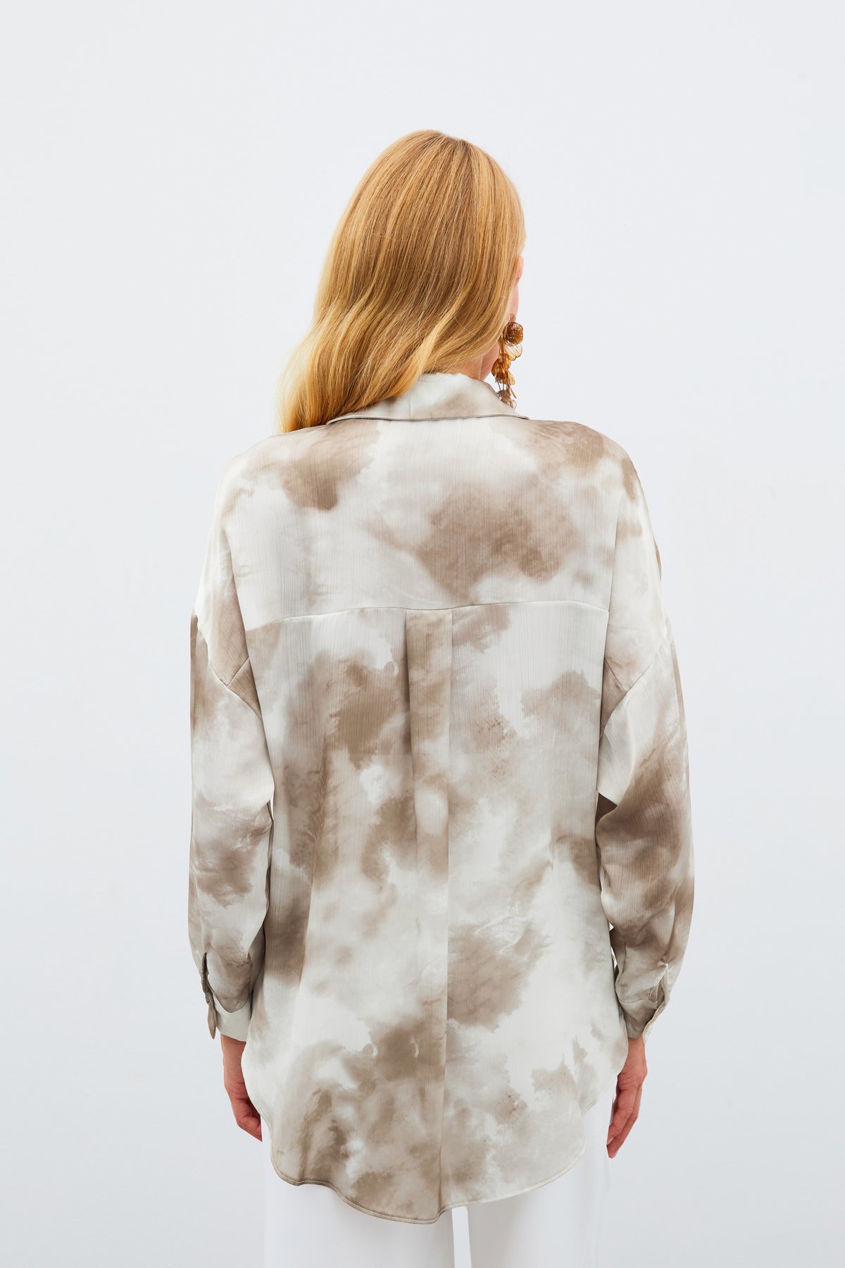 Salaş Uzun Gömlek - Haki