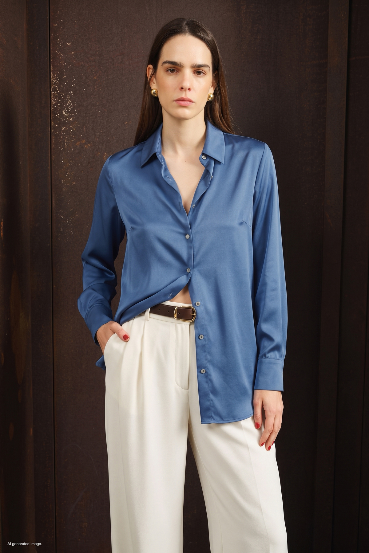 Satin Shirt - Parlement