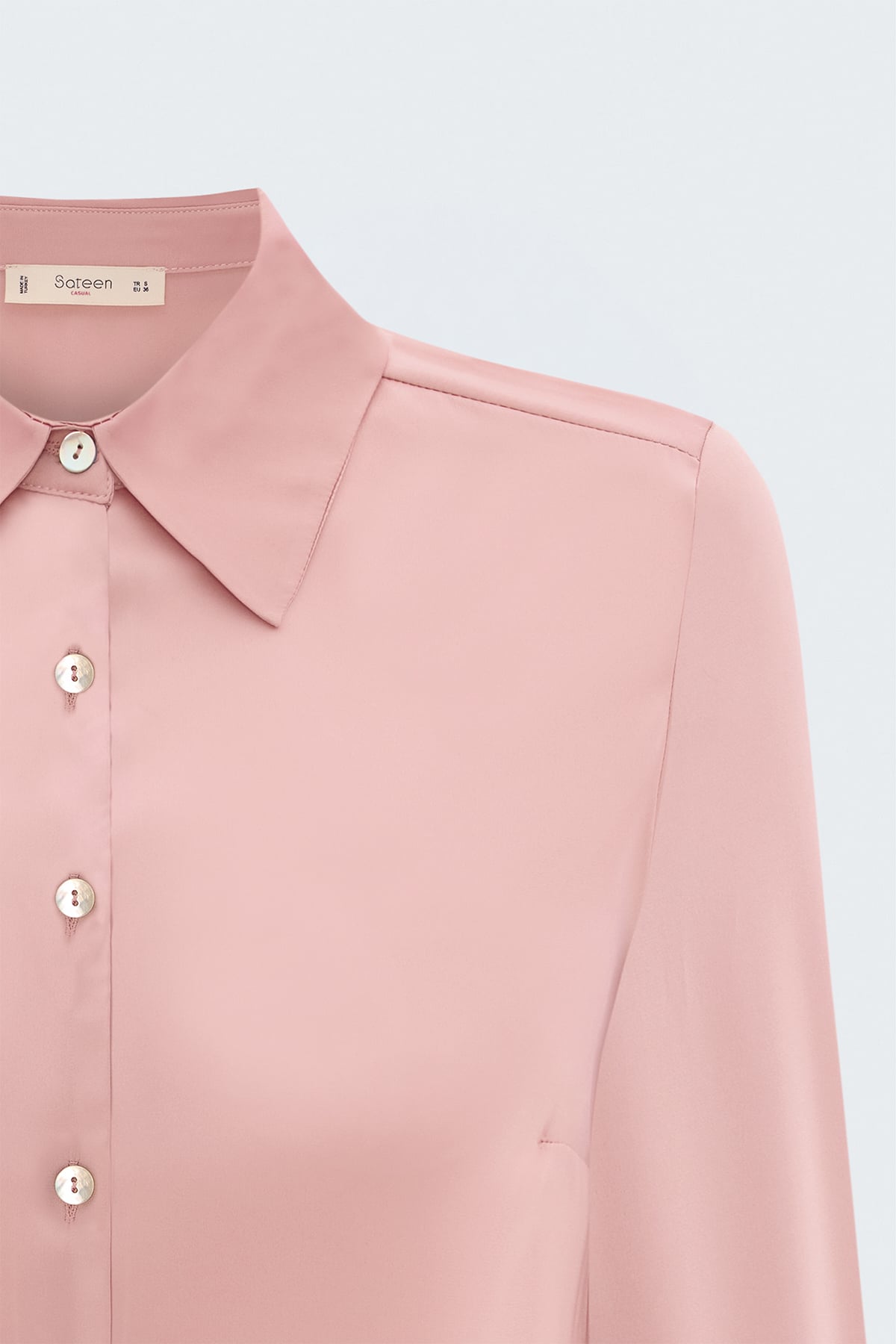 Satin Shirt - Pınk