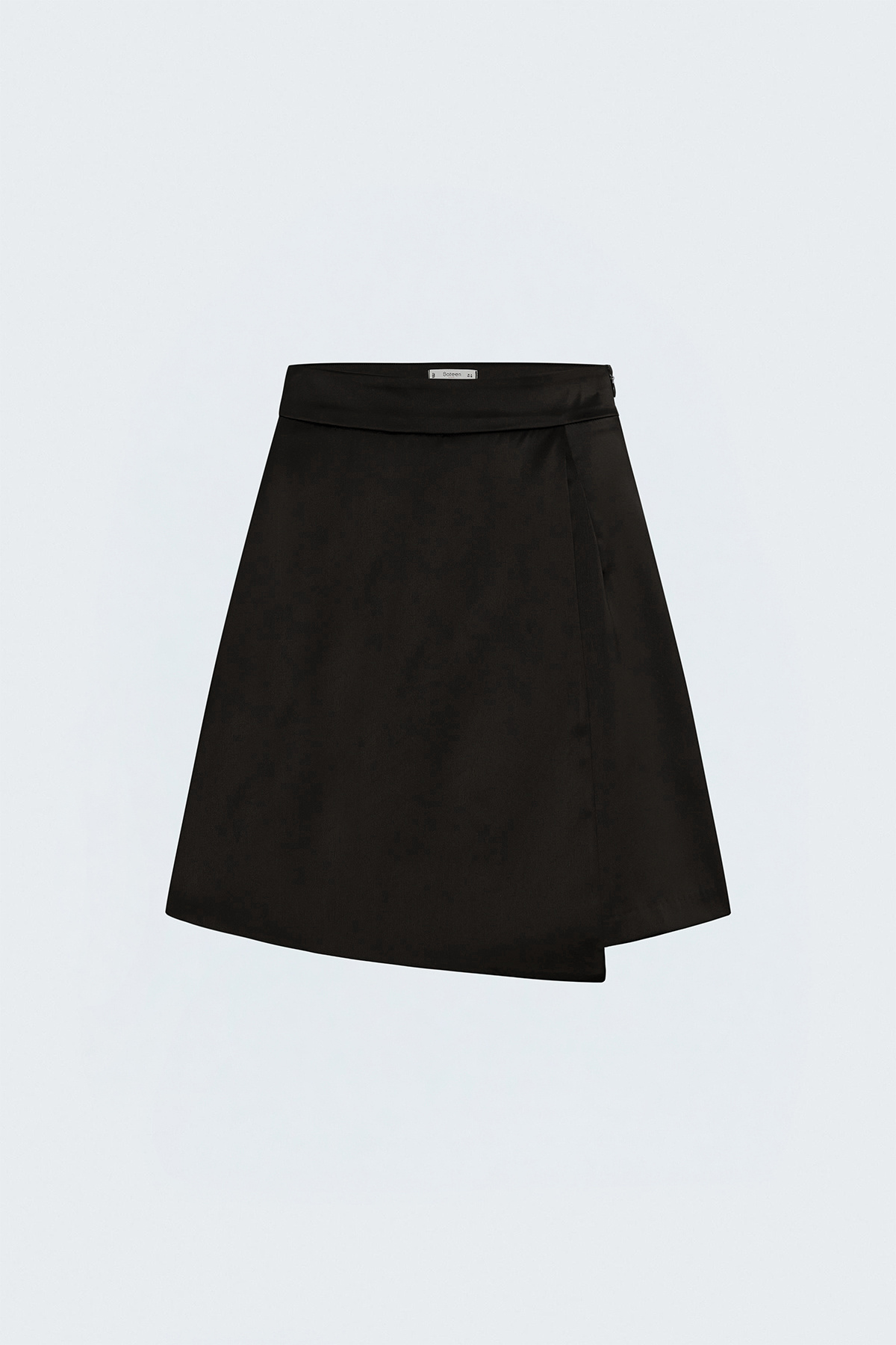 Satin Skort - Brown