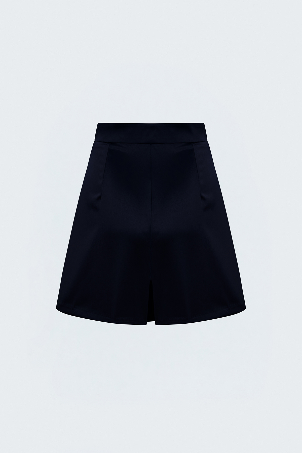 Satin Skort - Blue