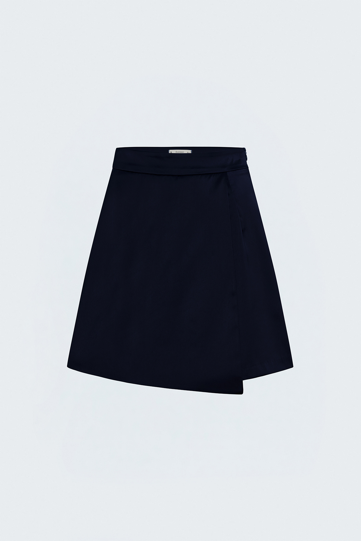 Satin Skort - Blue