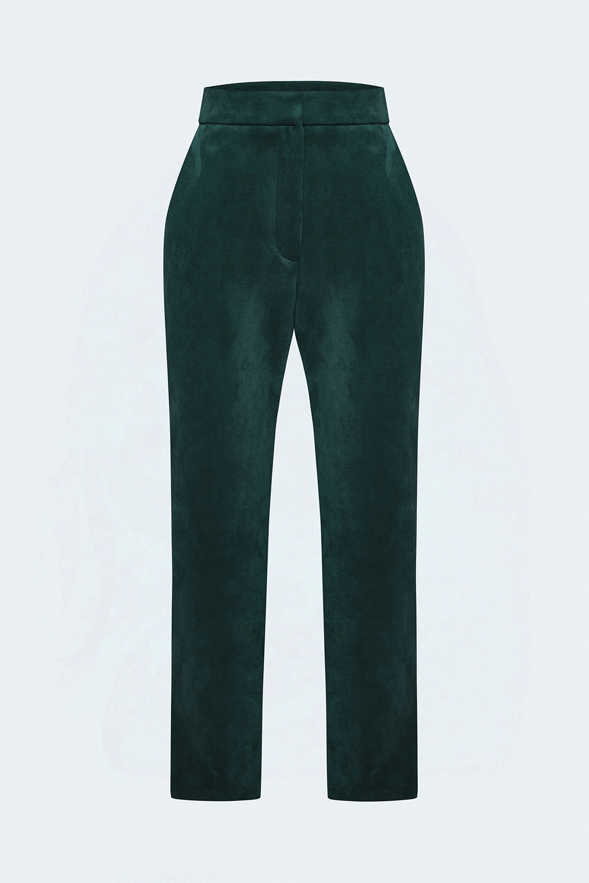 Suede Trousers - Emerald
