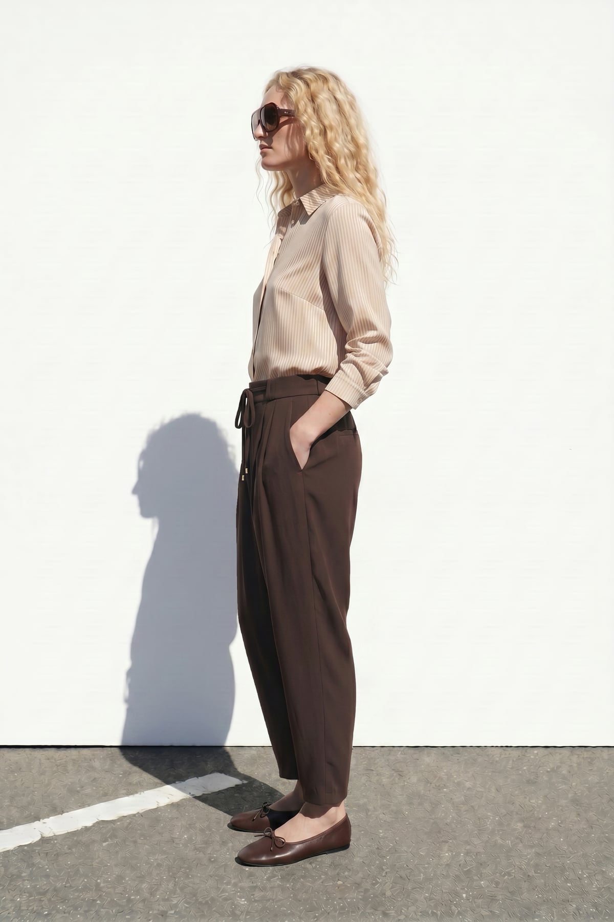 Talia Pants - Brown