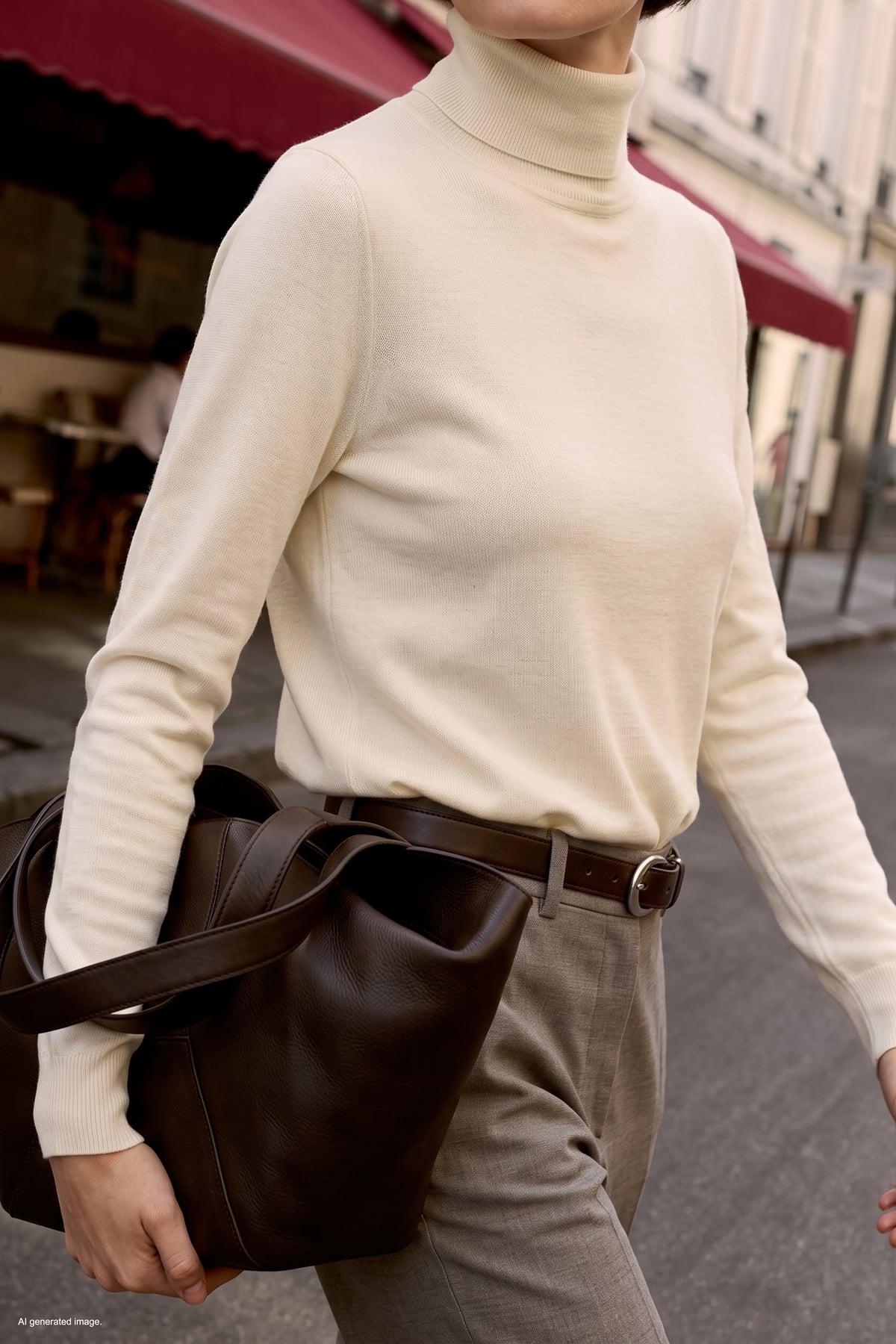 Full Fisherman Sweater - Ecru