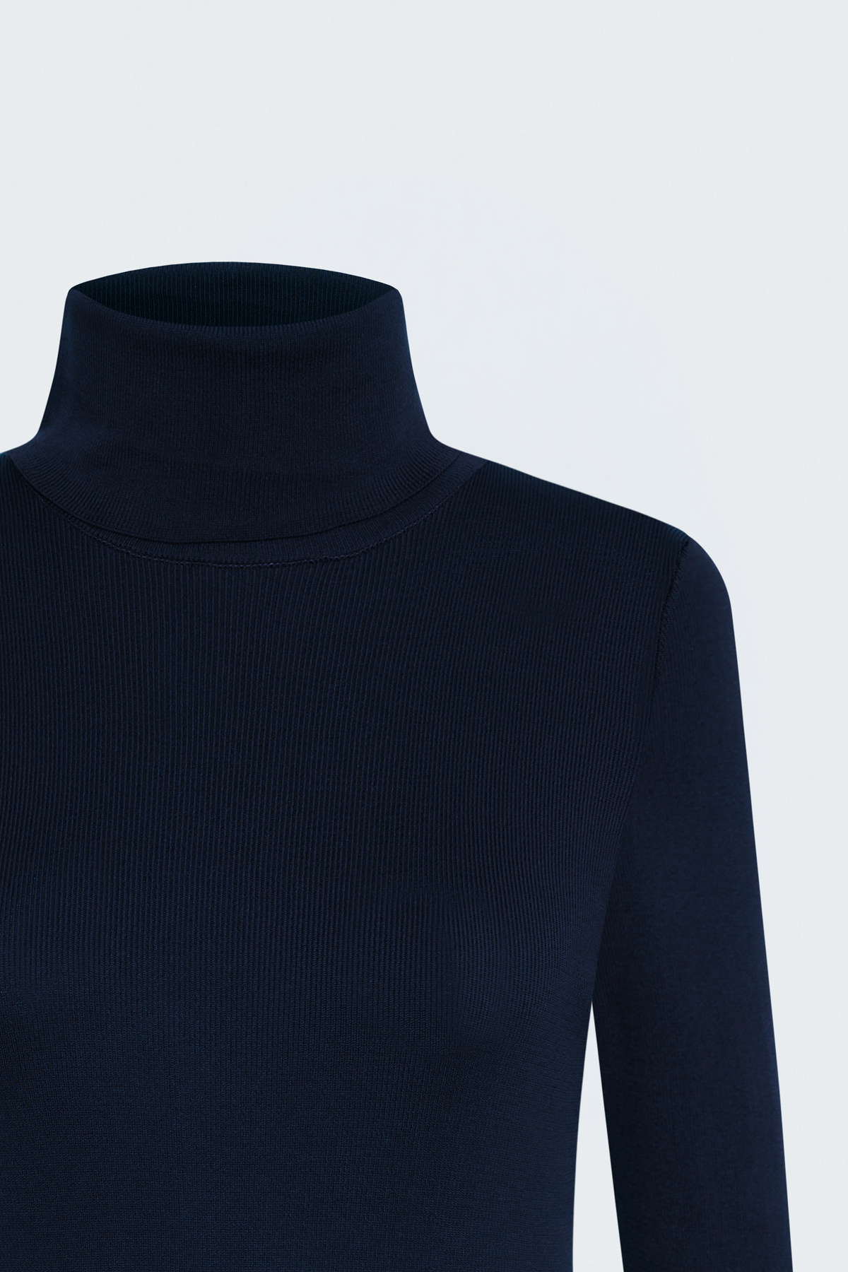 Full Fisherman Sweater - Blue