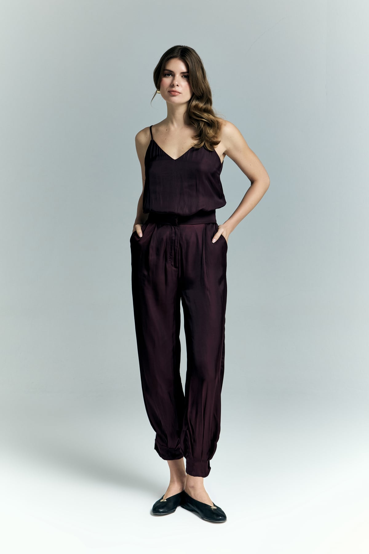 Tosca Pantolon - Bordo
