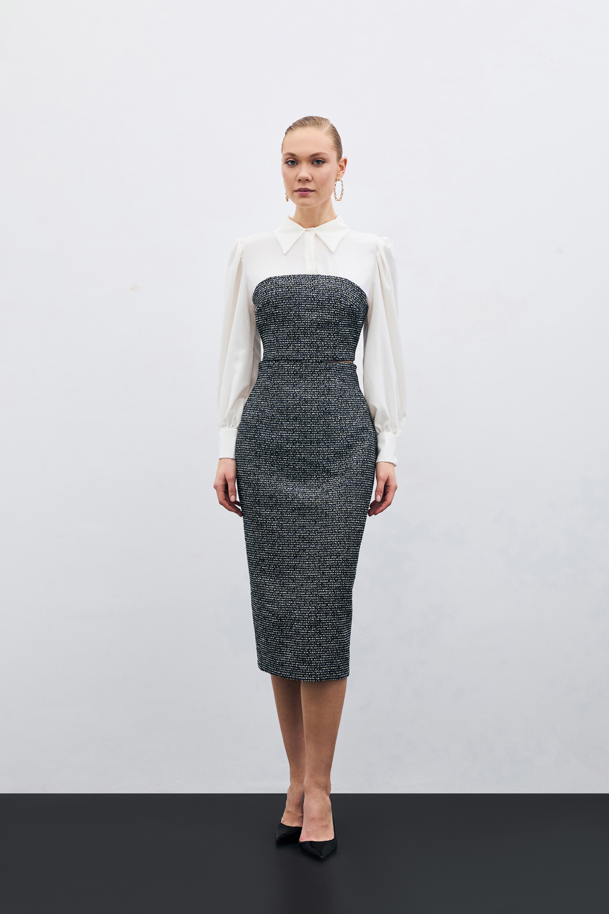 Tüvit Kalem Etek - Sax Mavi