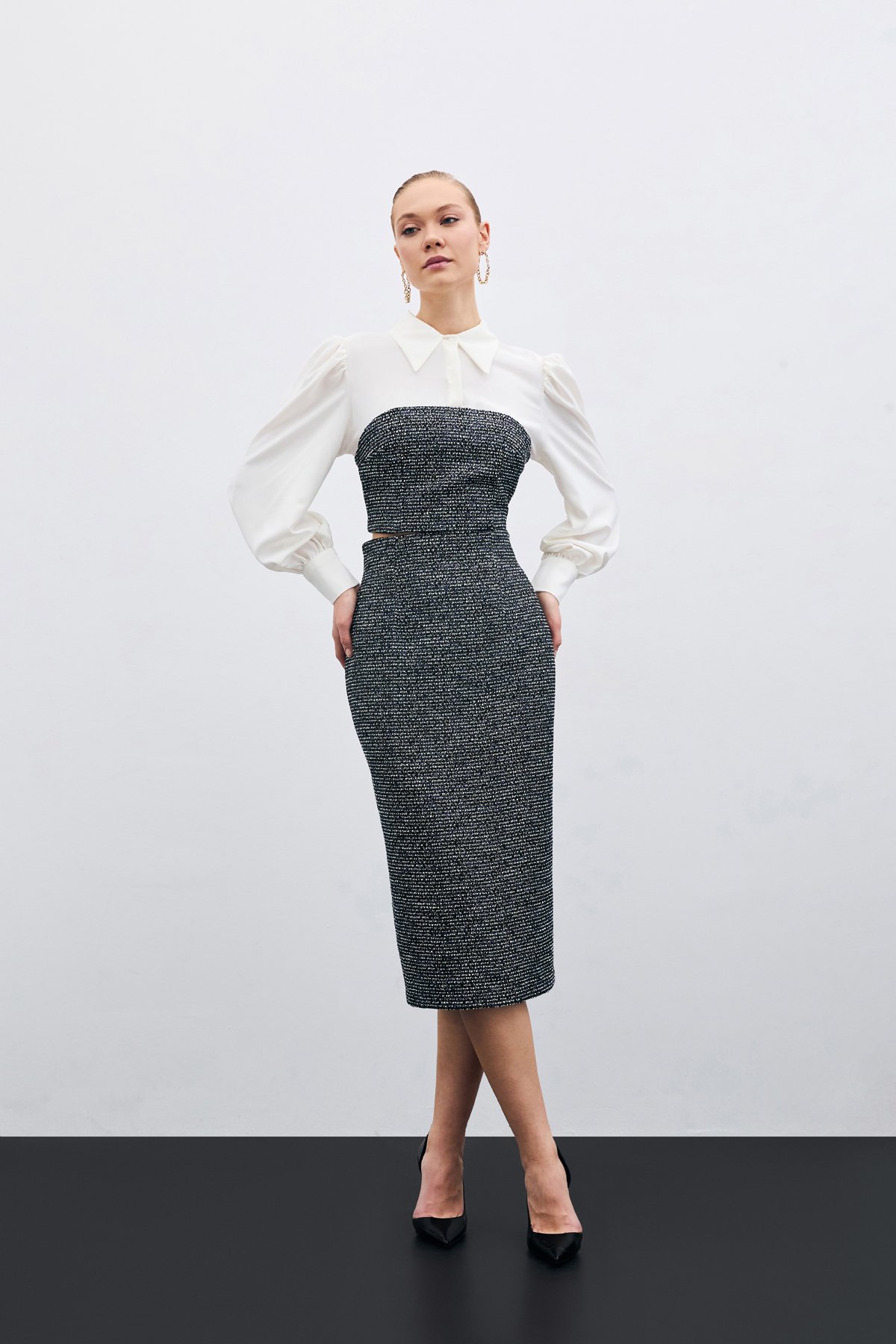 Tüvit Kalem Etek - Sax Mavi