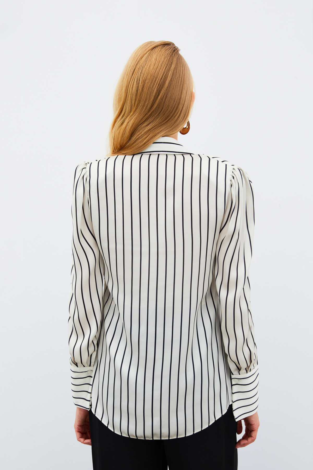 Vatkalı Çizgili Gömlek - TAŞ