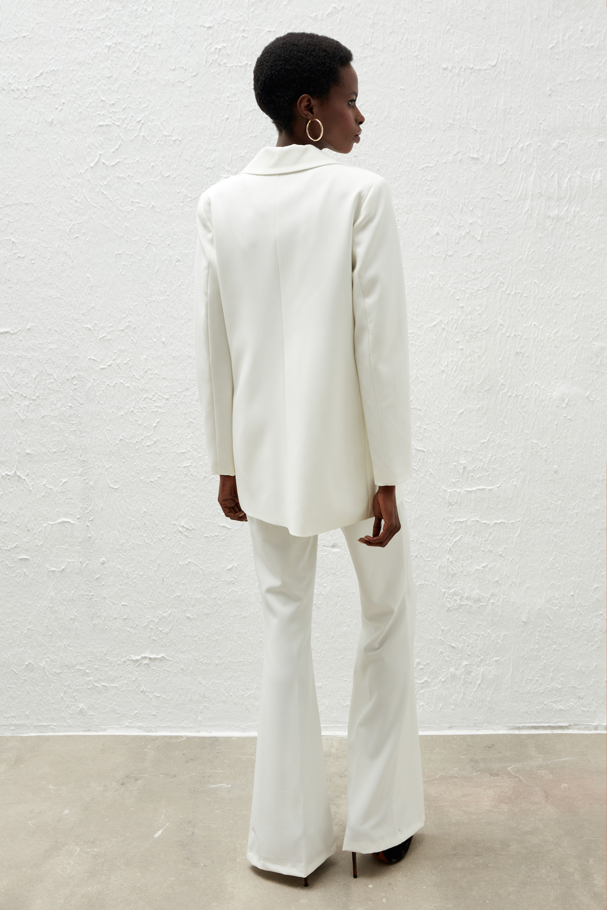 Yüksek Bel Pantolon - EKRU