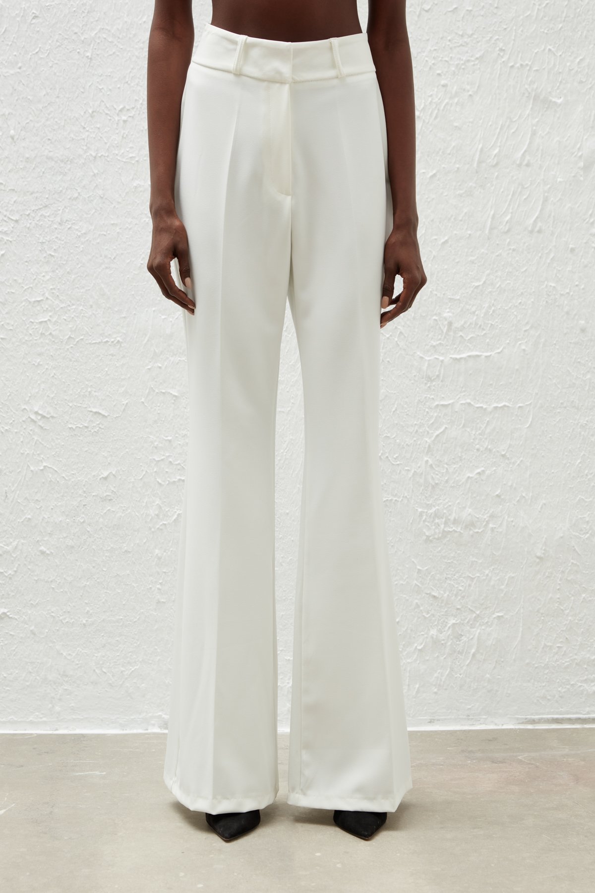 Yüksek Bel Pantolon - EKRU