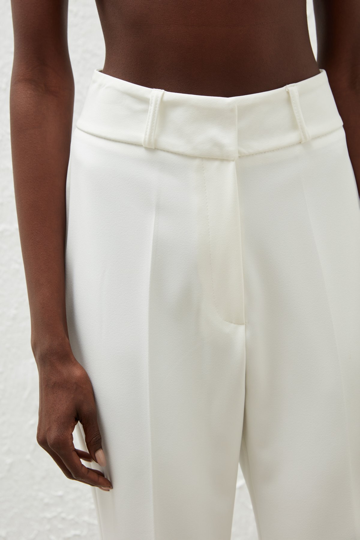 Yüksek Bel Pantolon - EKRU