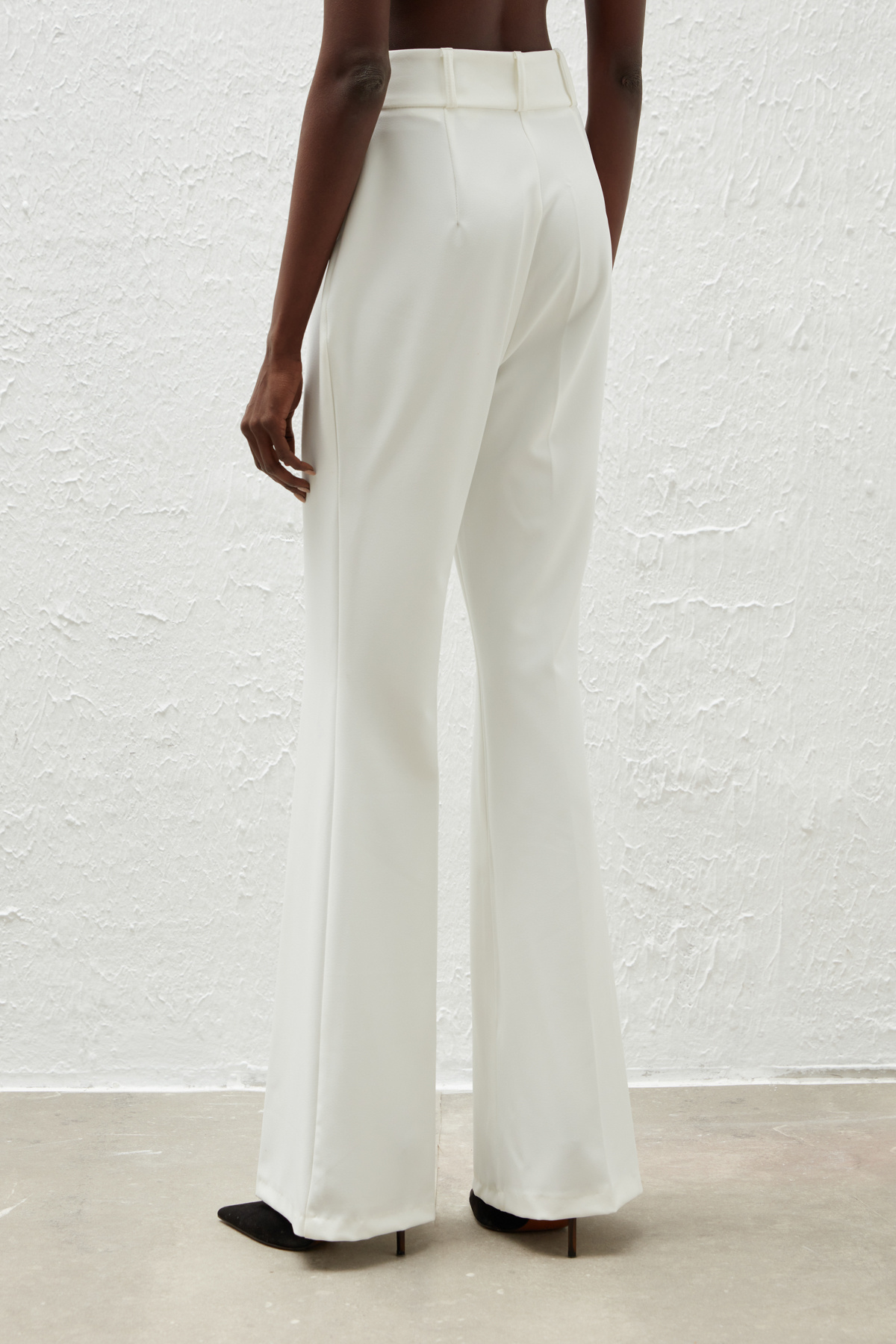 Yüksek Bel Pantolon - EKRU