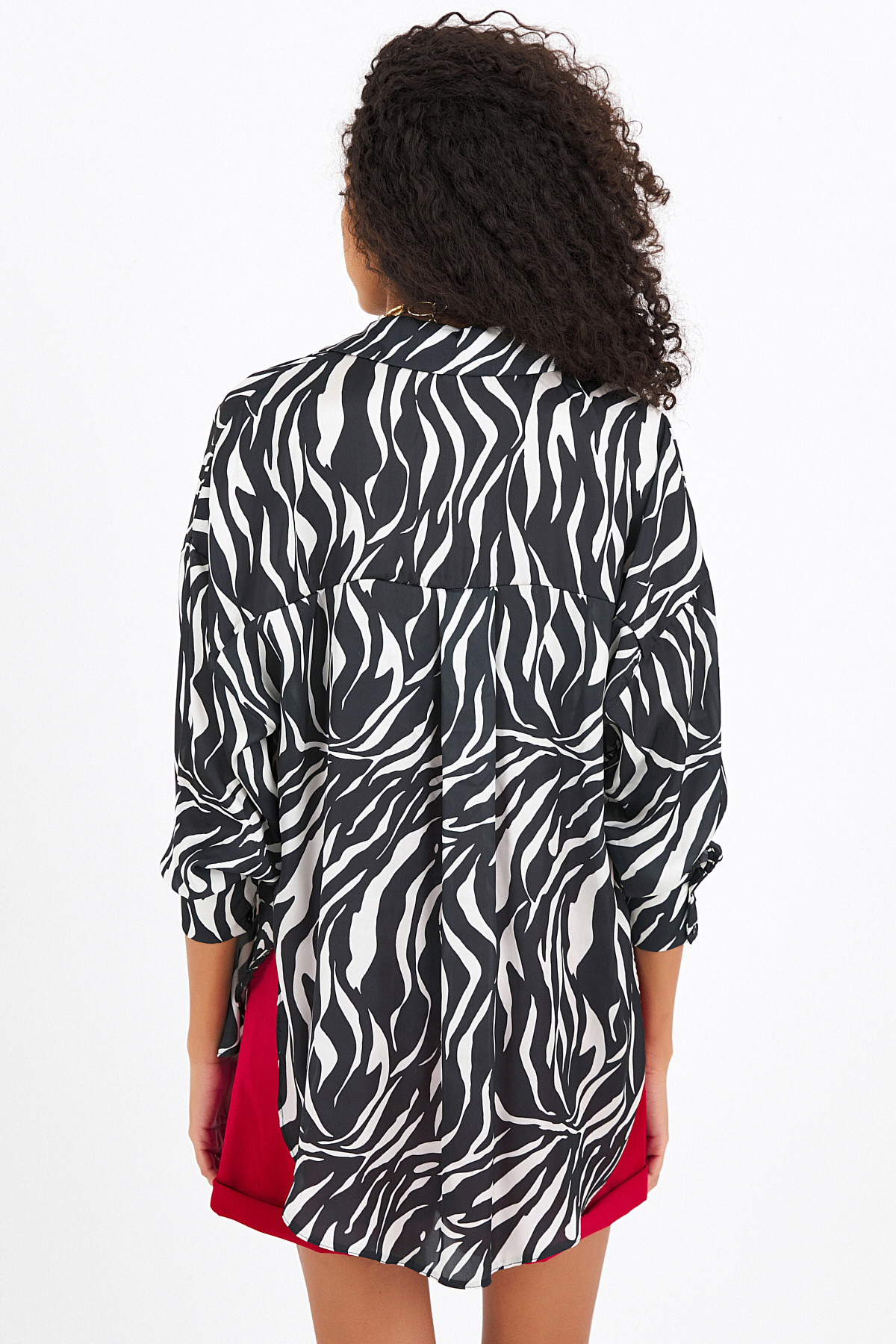 Zebra desenli gömlek - ZEBRA