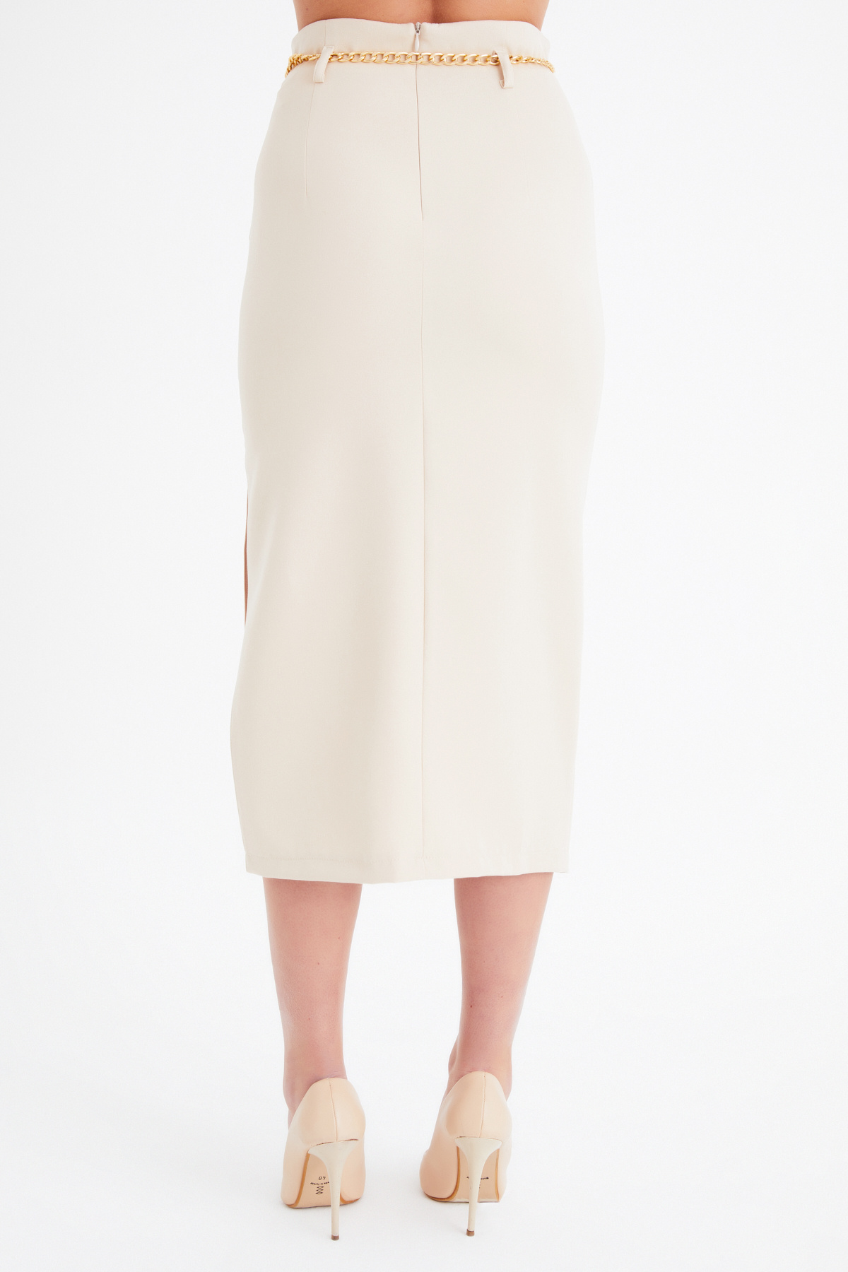 Zincir kemerli kalem etek - TAŞ