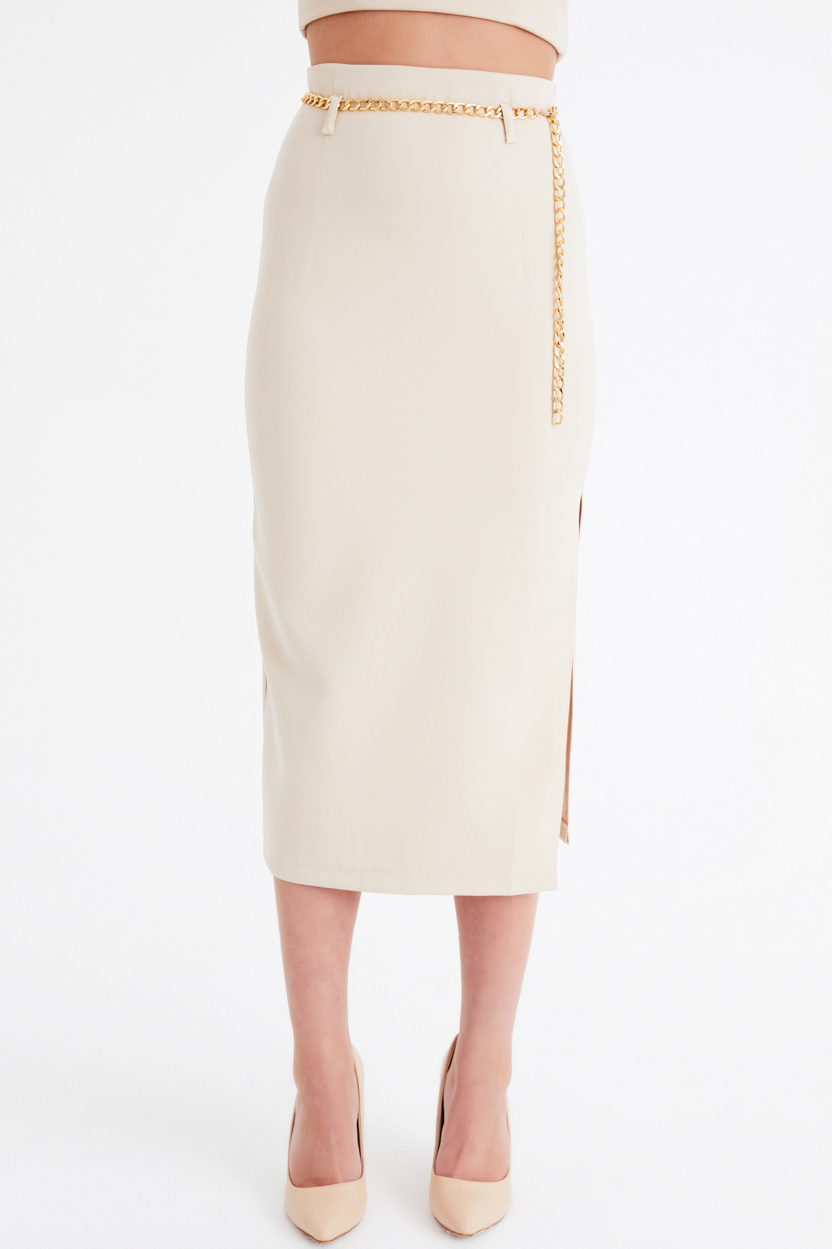 Zincir kemerli kalem etek - TAŞ