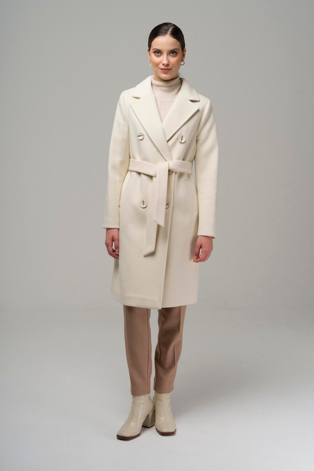 معطف رجالي ذو ياقة مزدوجة الصدر وحدة التحكم الإلكترونية 3934