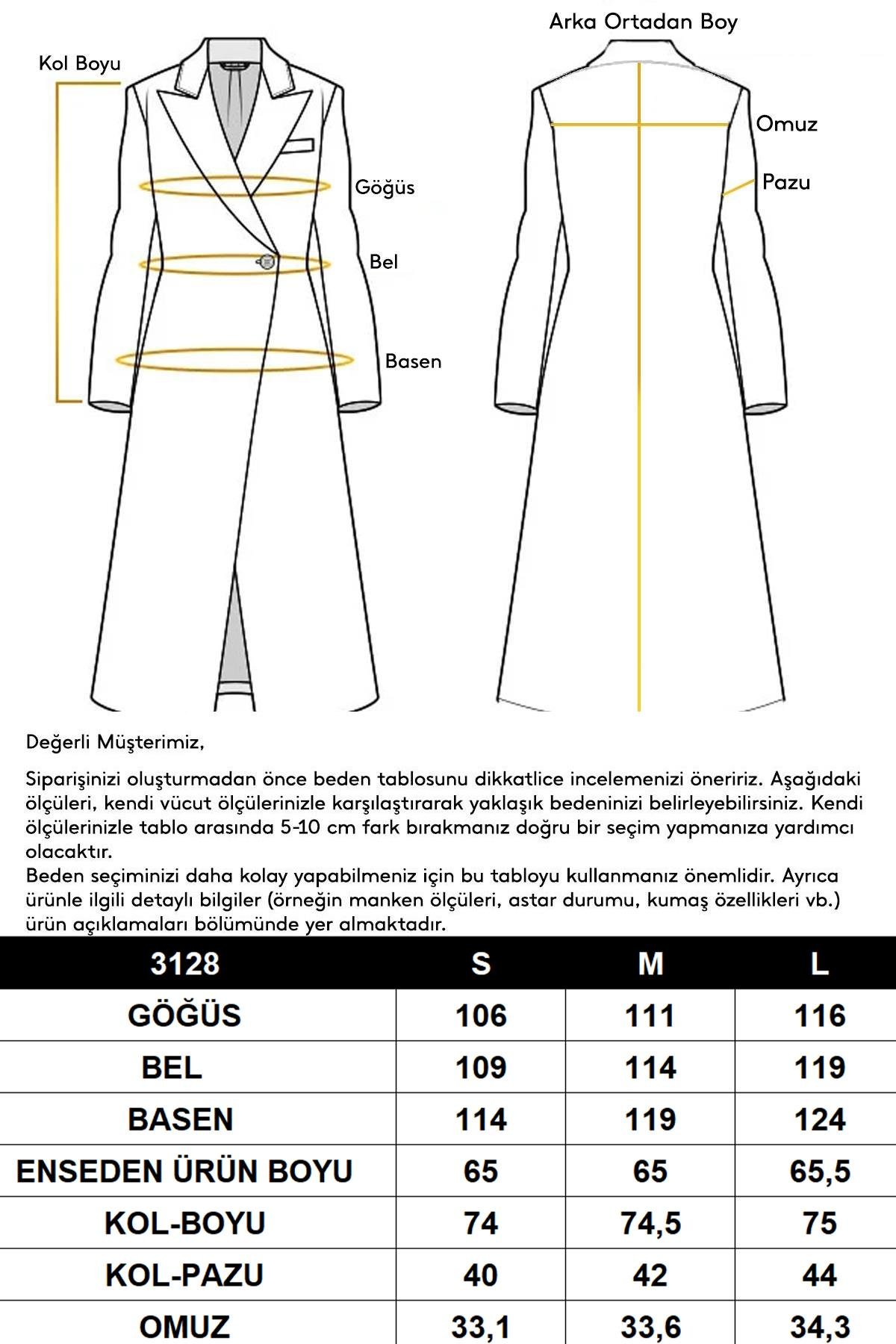 Çıkabilir Kapüşonlu Fermuar Detaylı Oversize Kaban KOYU BEJ 3128