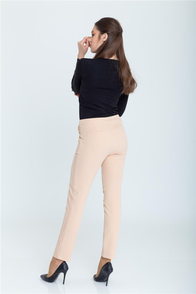 Grogren Detaylı Pantolon PUDRA 7539