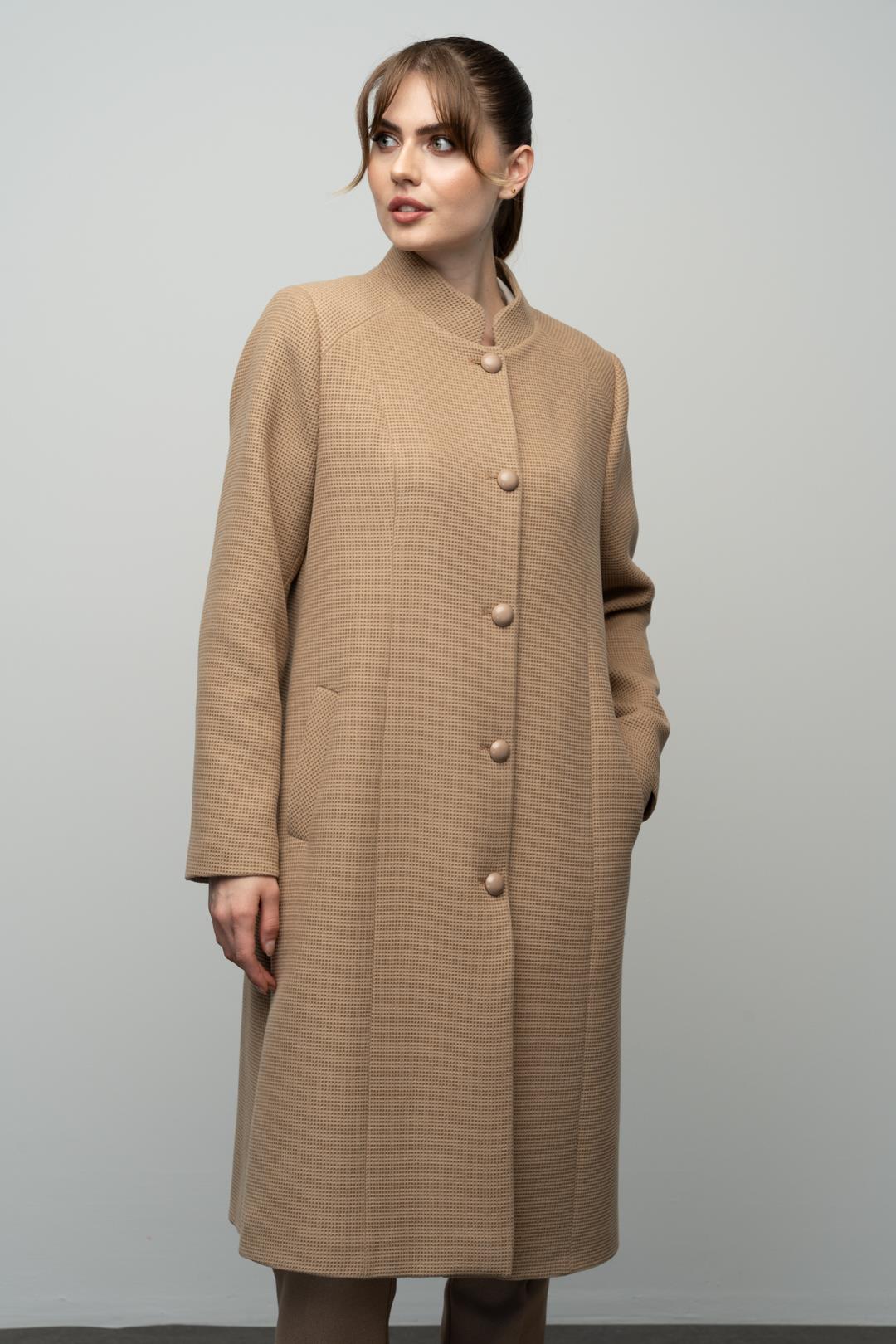 Hakim Yaka Gofret Desenli Kaban KAMEL 3024