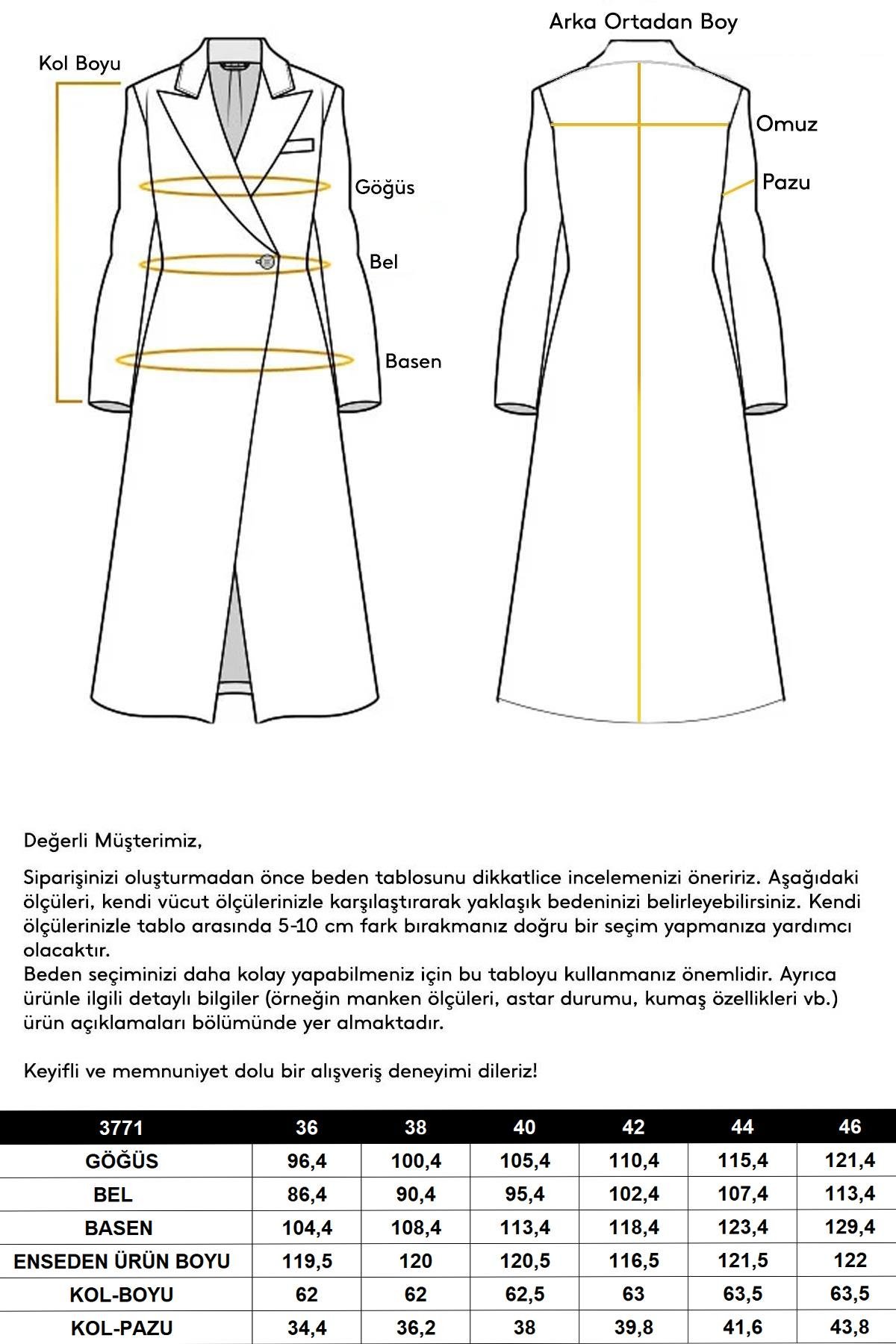 Mid-Length Coat with Cape and Epaulette Detail and Snap Closure BLACK 3771