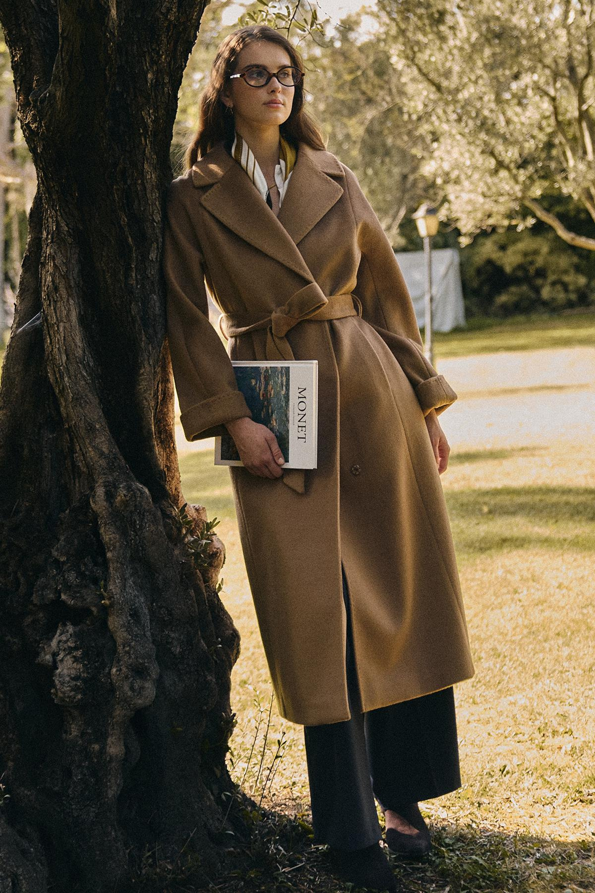 Punto Dikiş Detaylı Oversize Premium Kaban K. KAMEL 3108