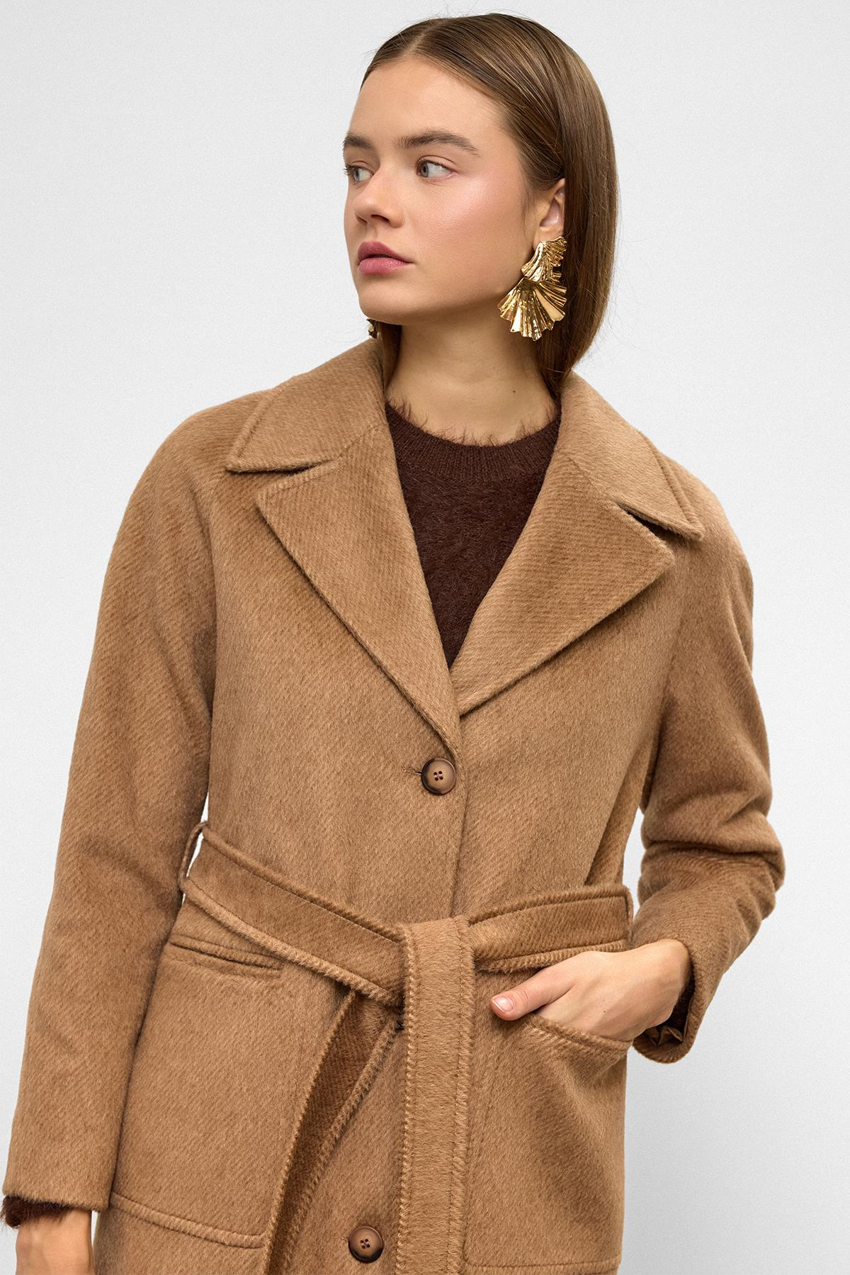 Reglan Kol Belden Bağlamalı Moher Kaban KAMEL 3156