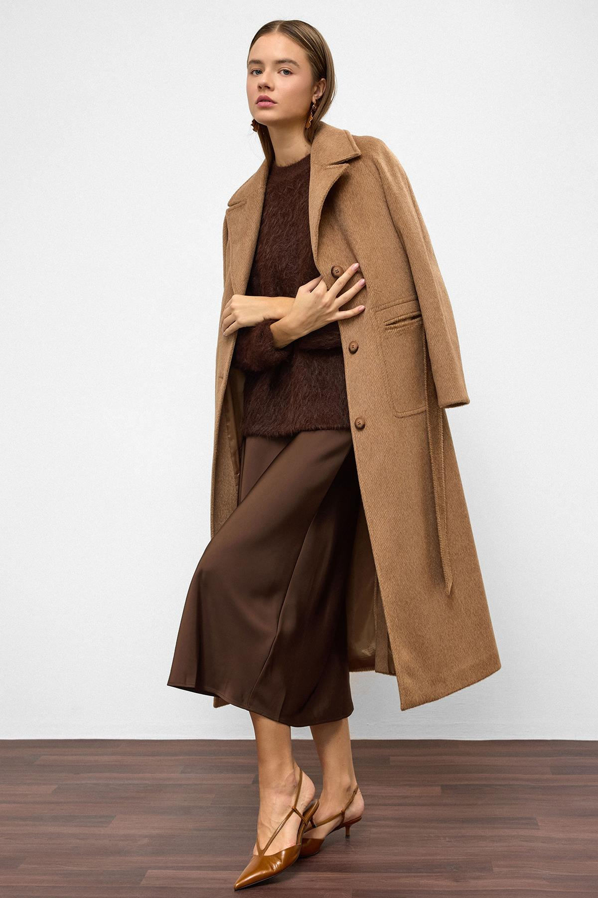 Reglan Kol Belden Bağlamalı Moher Kaban KAMEL 3156