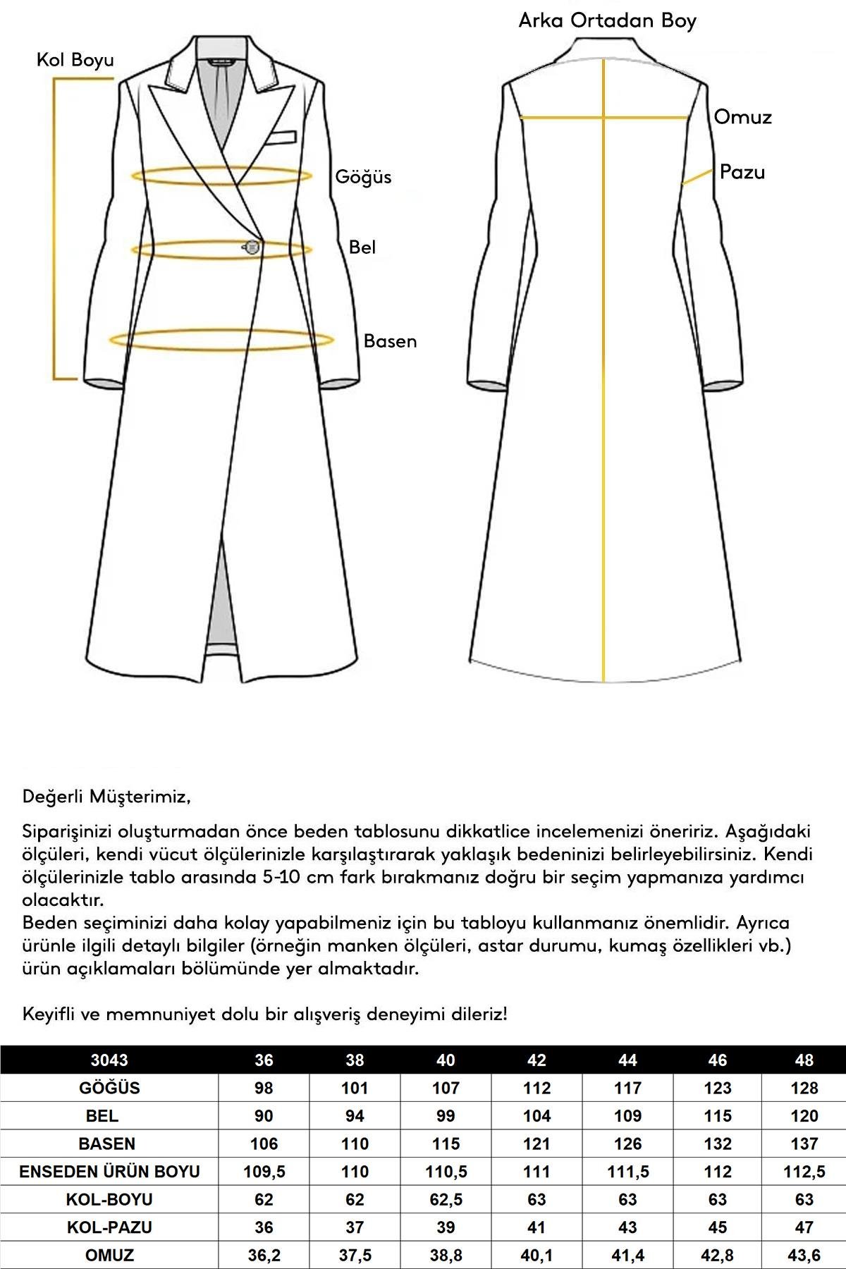 Fur-Lined Double-Breasted Mid-Length Coat with Detachable Collar and Sleeves CAMEL 3043