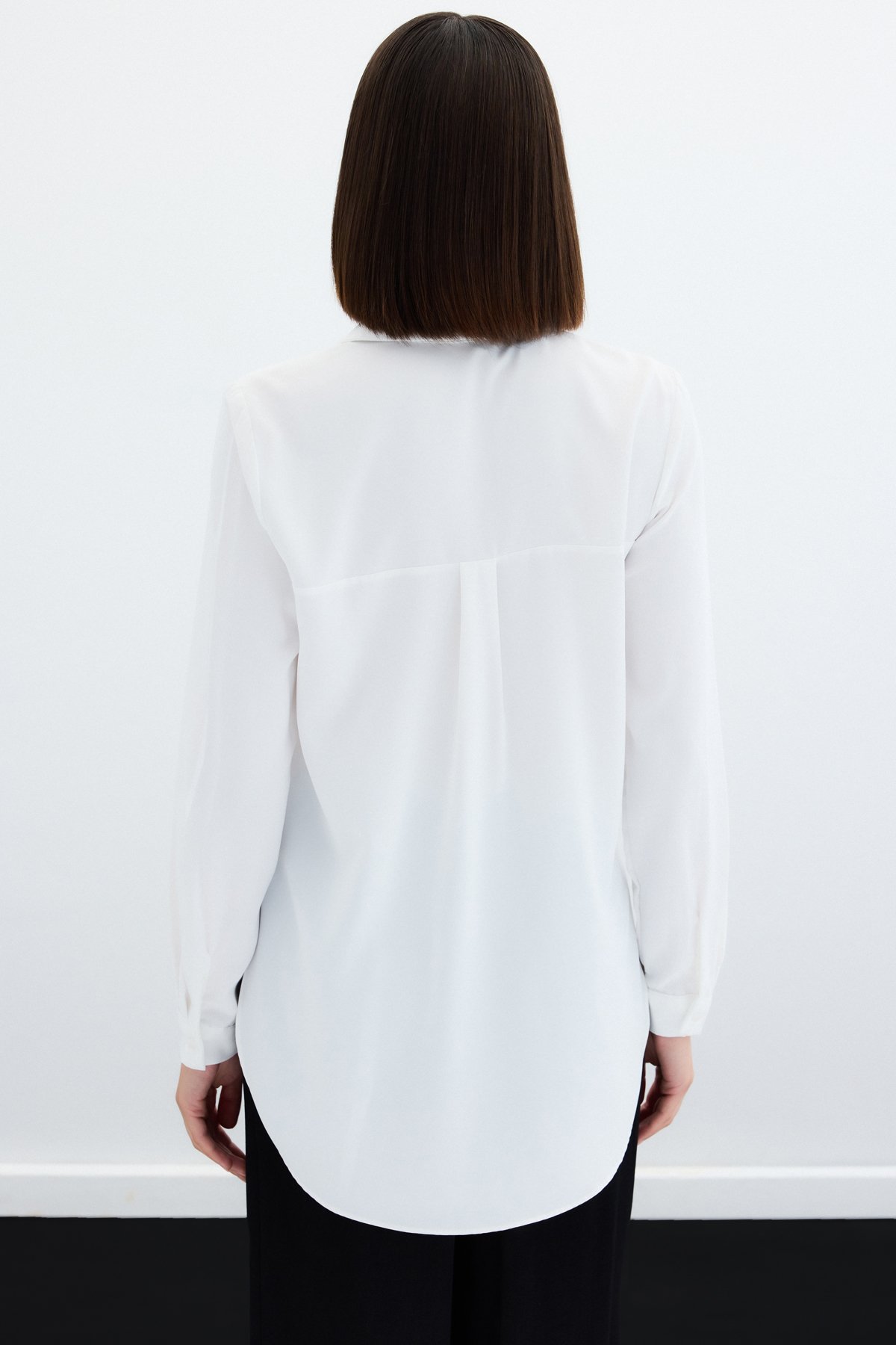 Düz Klasik Gömlek - EKRU