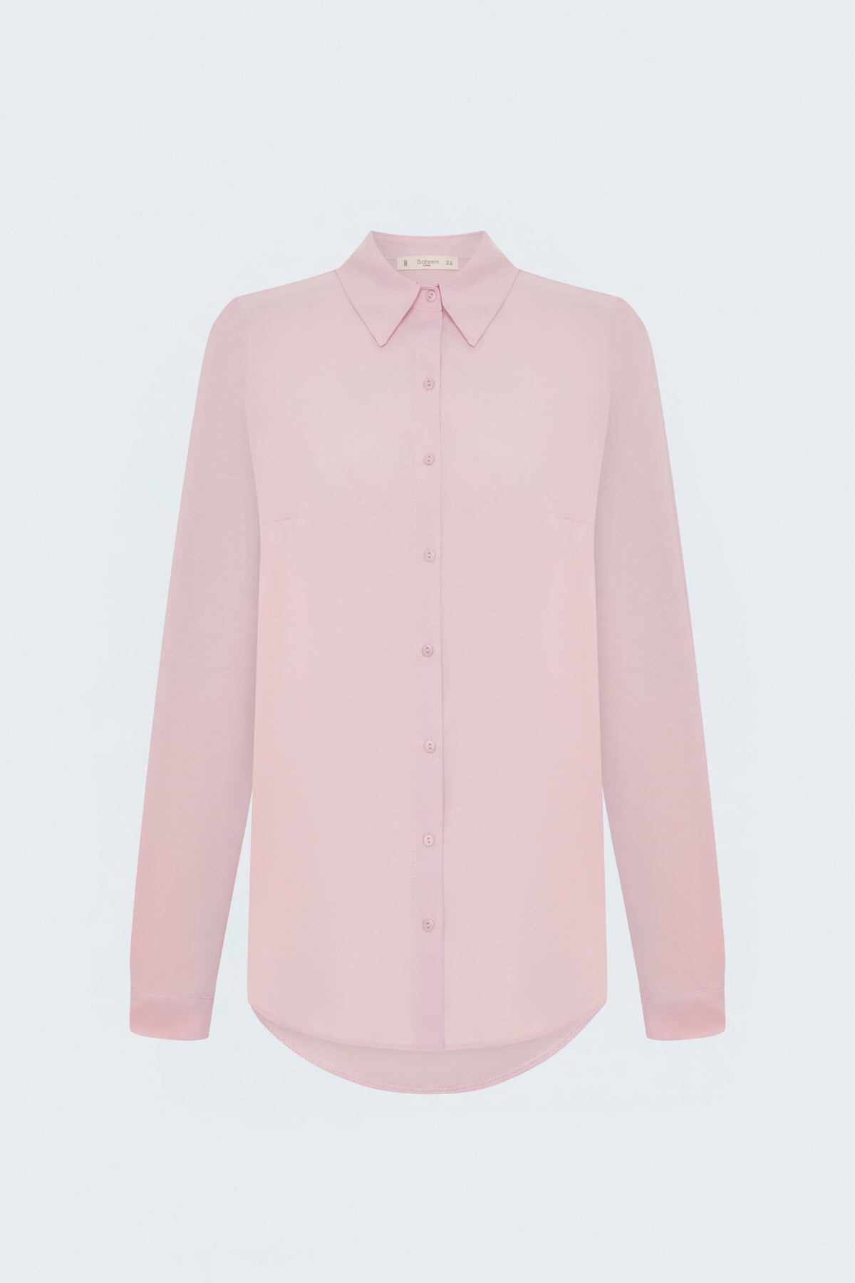 Düz Klasik Gömlek - Pembe