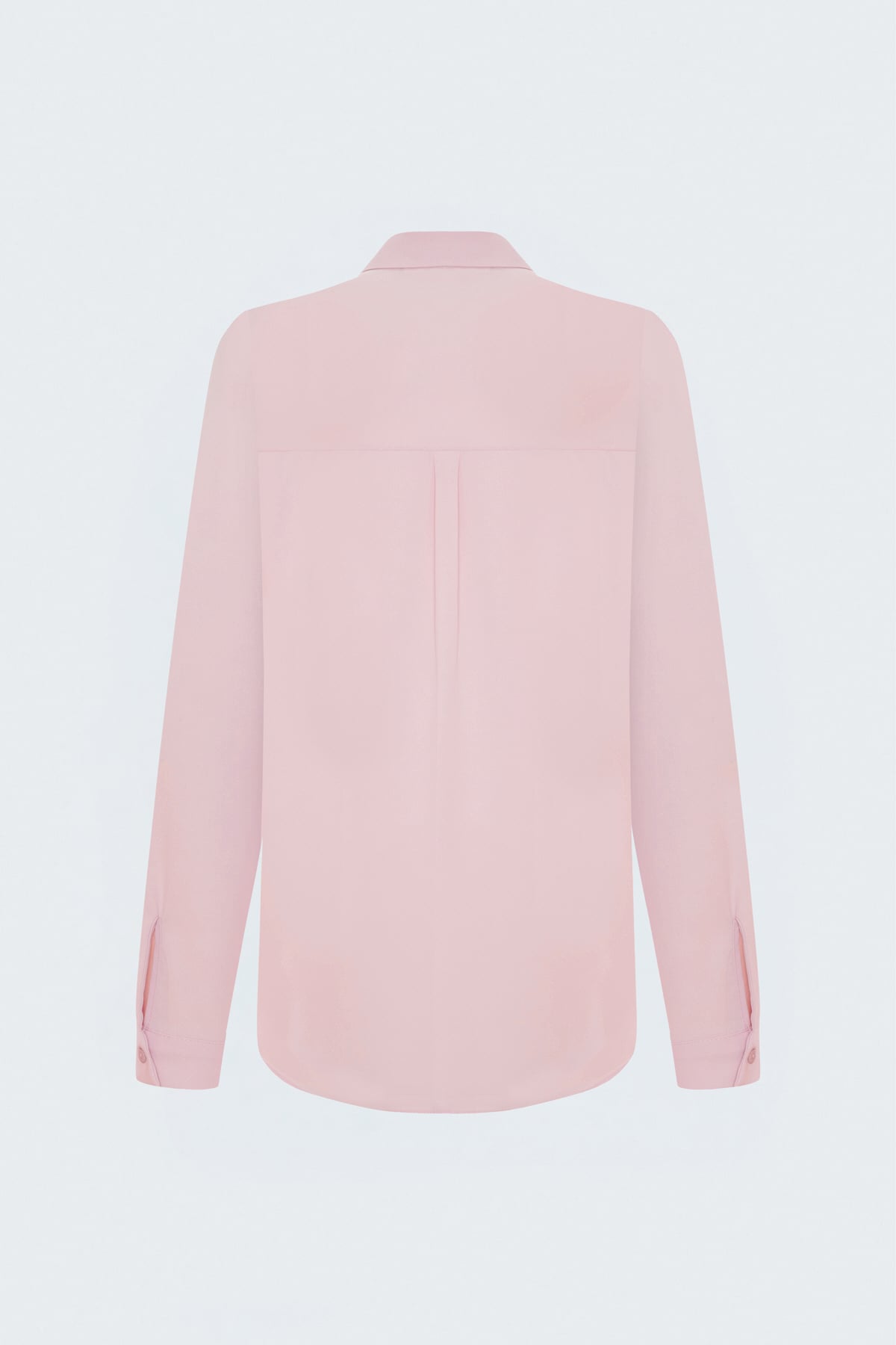Düz Klasik Gömlek - Pembe