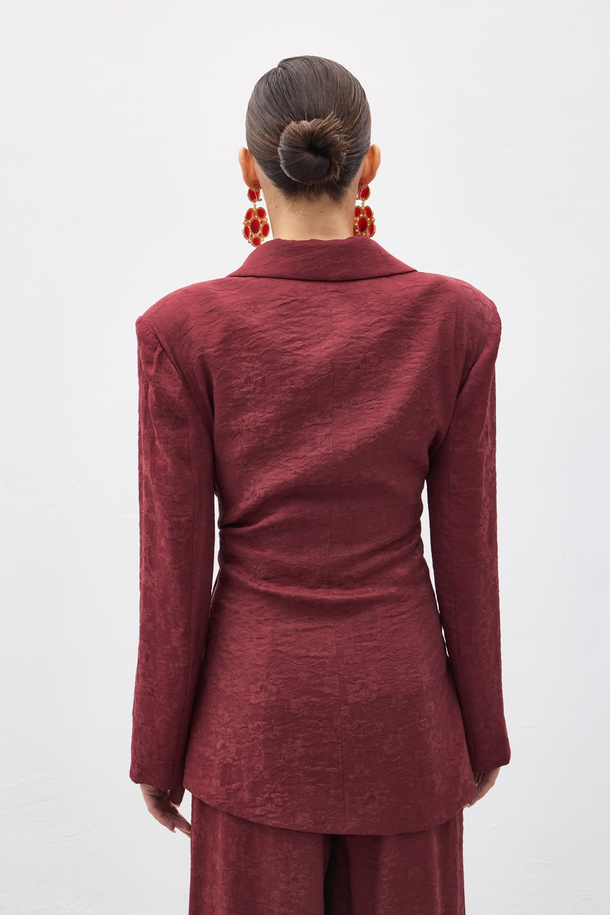 Freya Ceket - Bordo