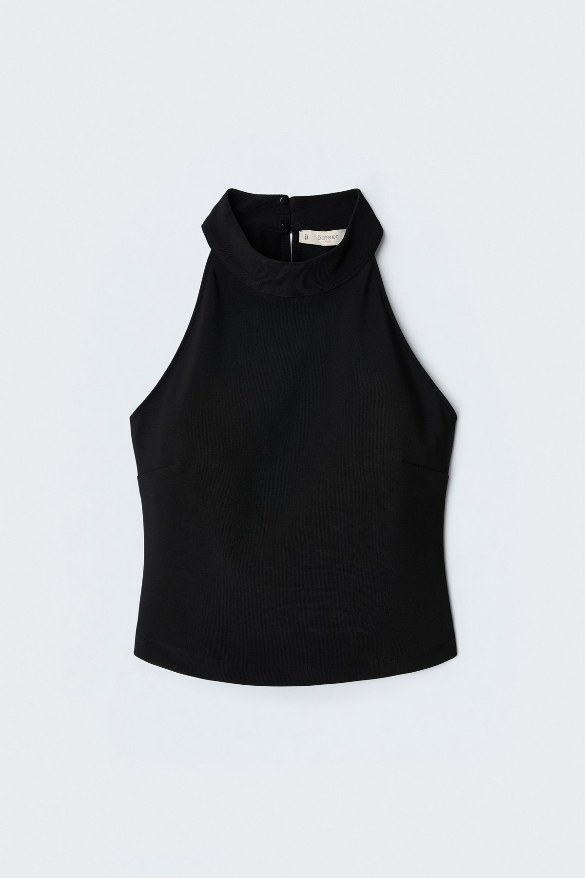 Halter Yaka Body - Siyah