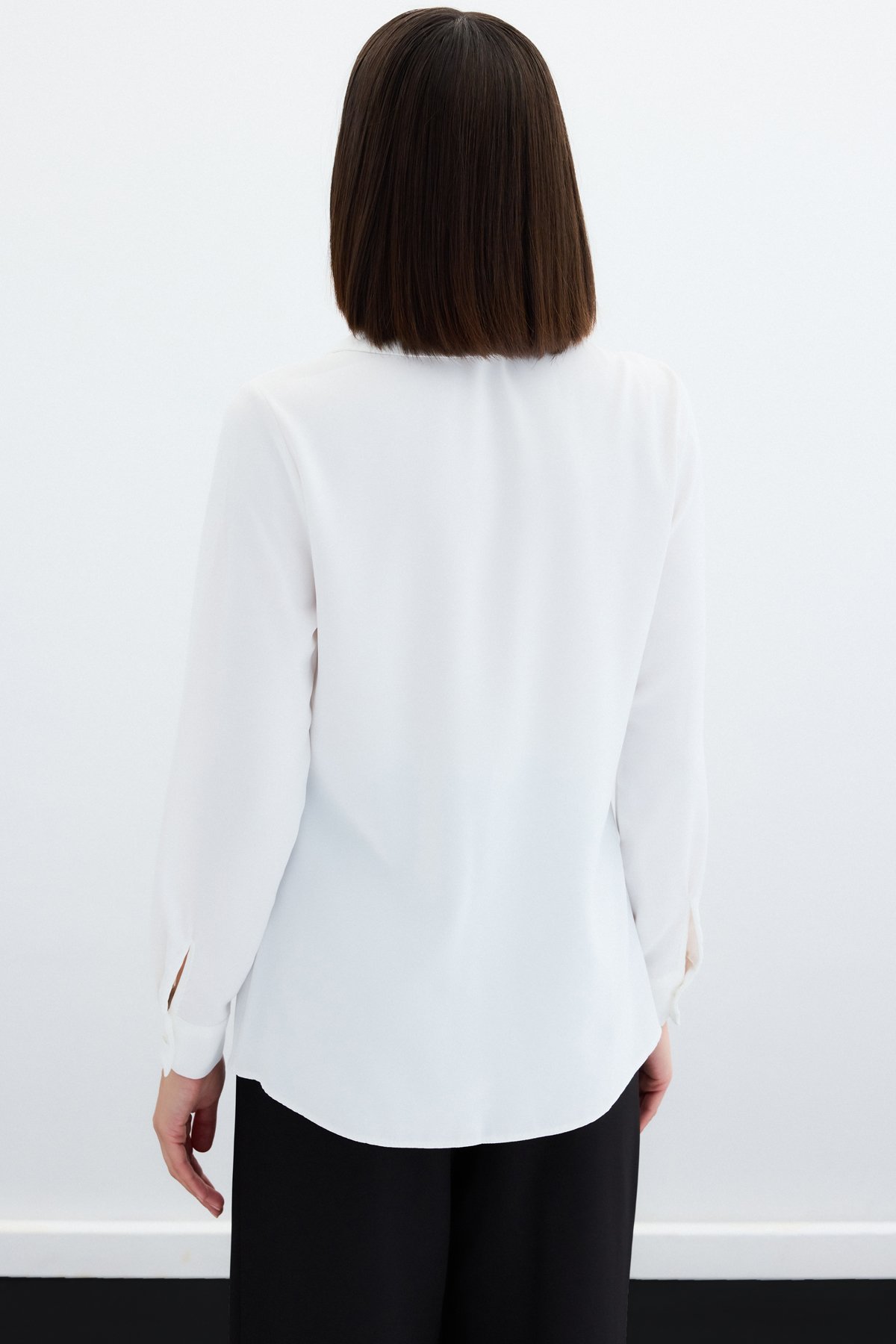 Klasik Düz Gömlek - EKRU