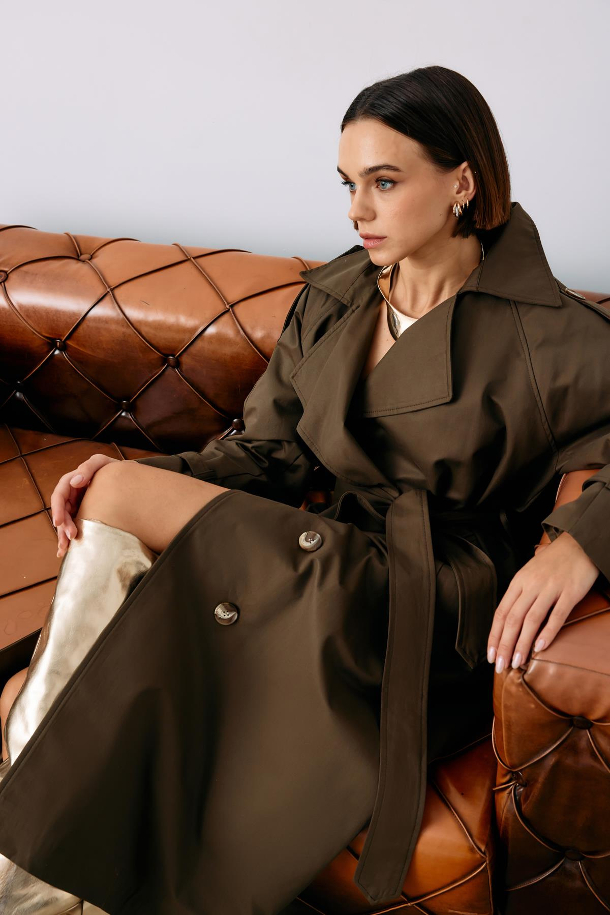 Kuşaklı Uzun Trenç - HAKİ