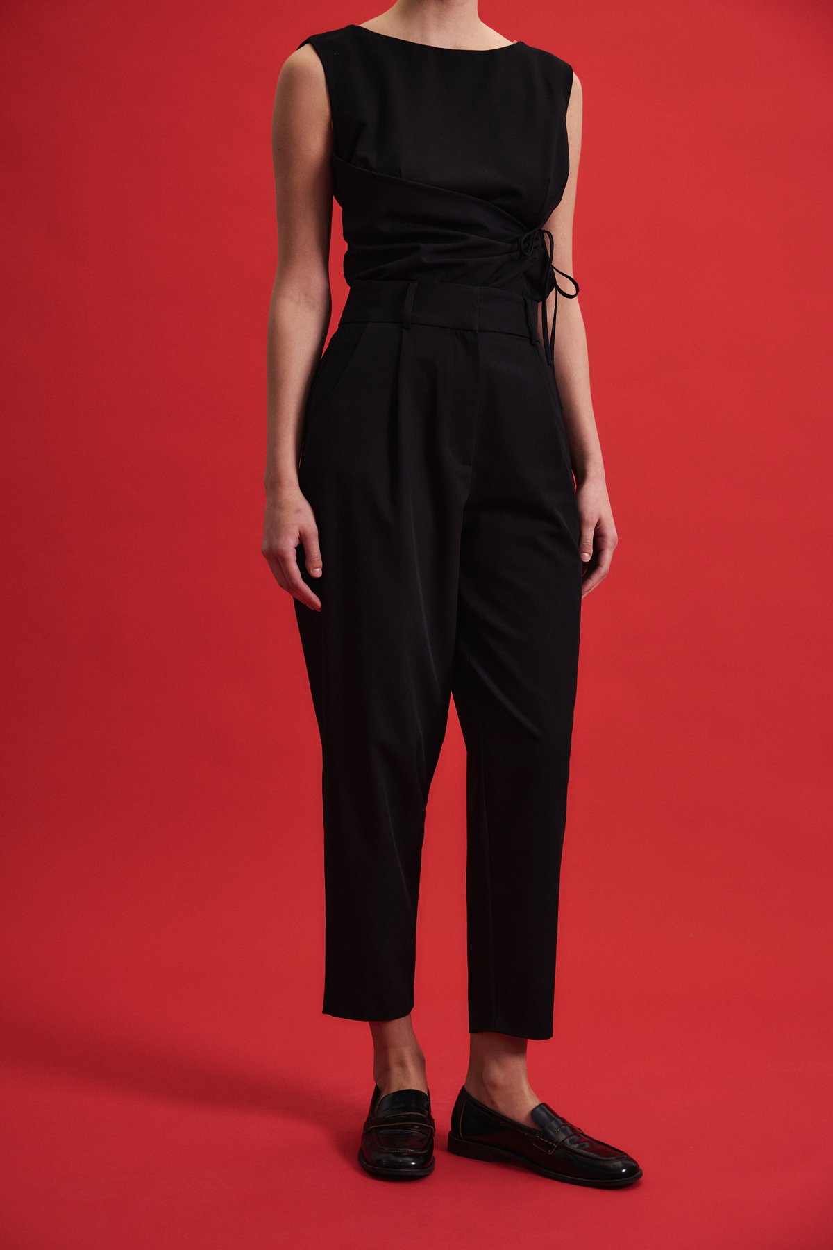 Lena Havuç Pantolon - Siyah