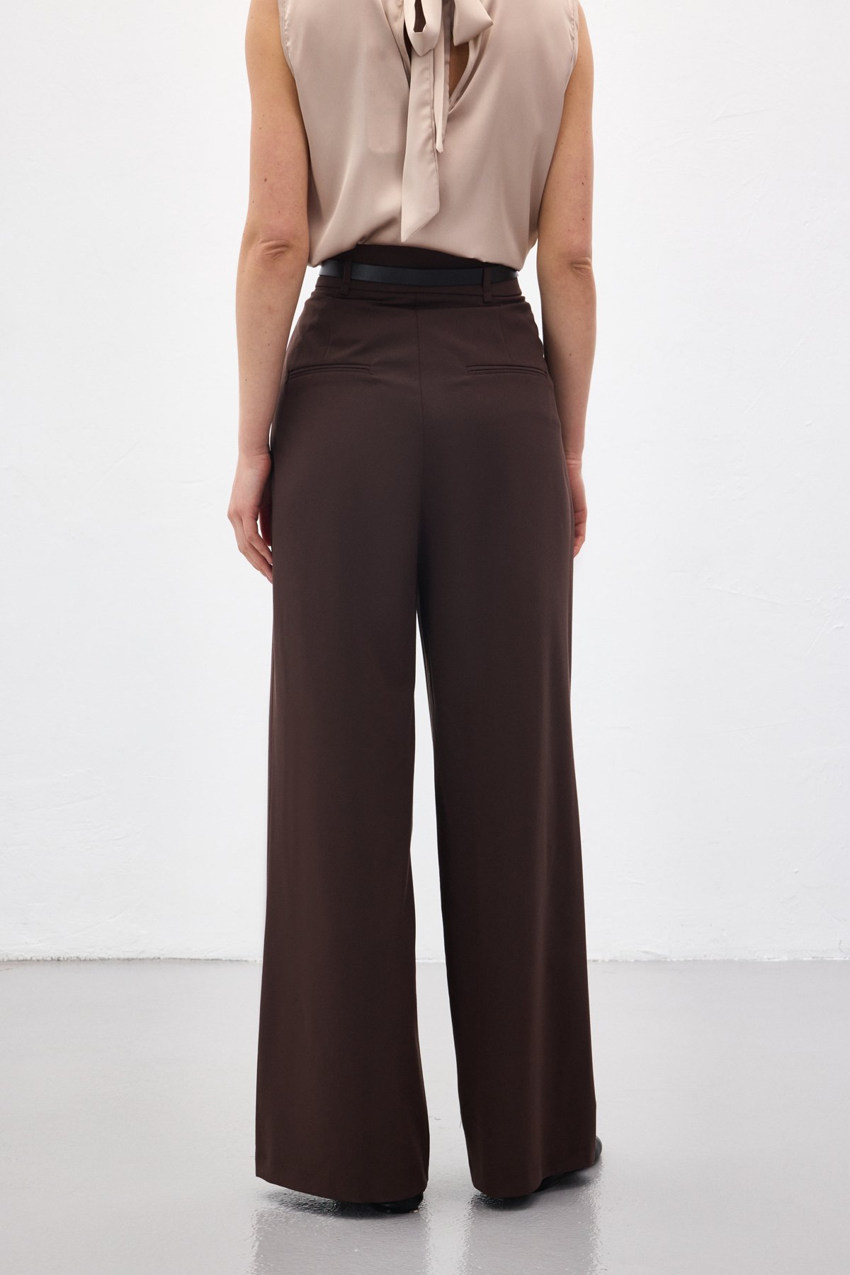 Lena Palazzo Pantolon - Kahve