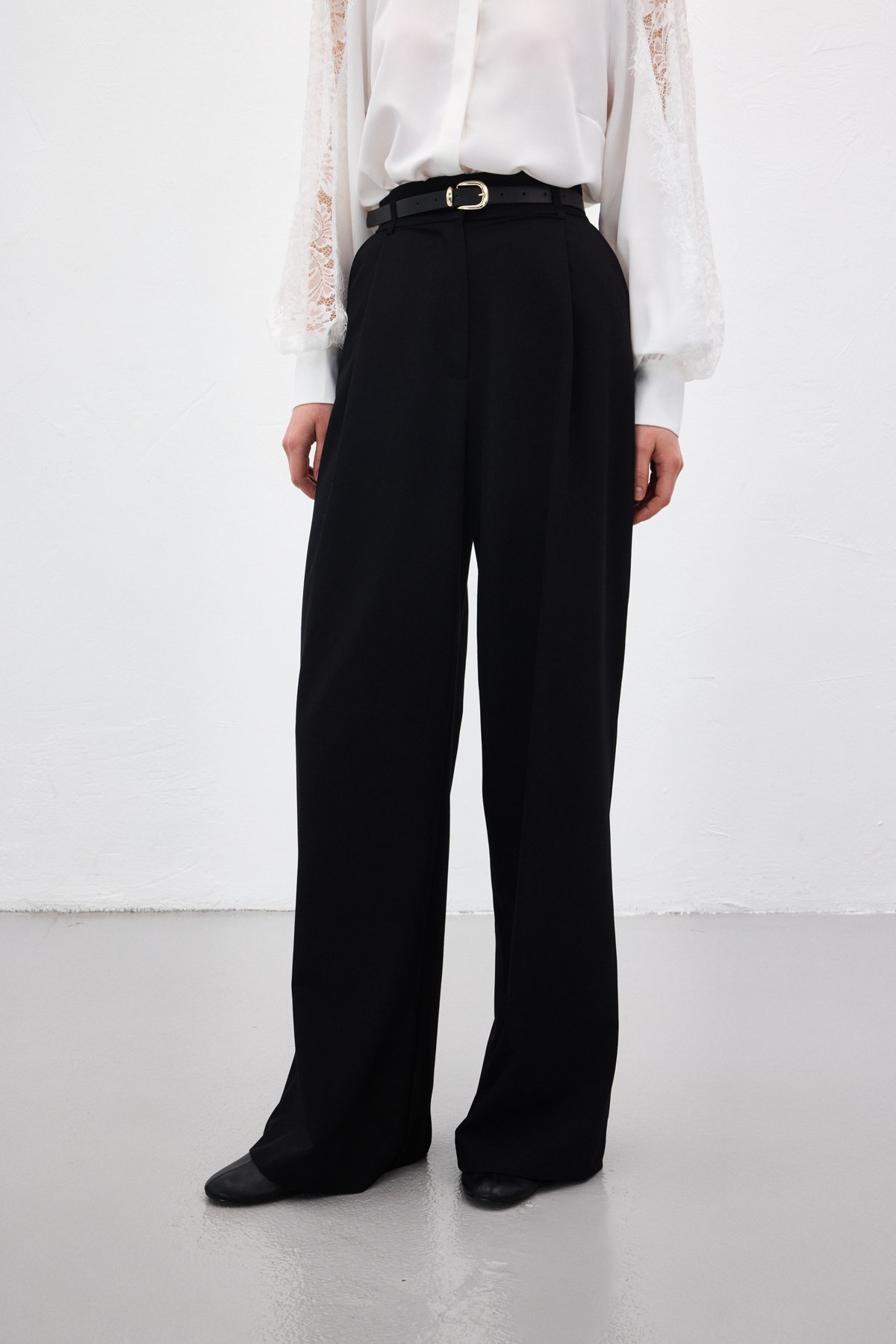 Lena Palazzo Pantolon - Siyah