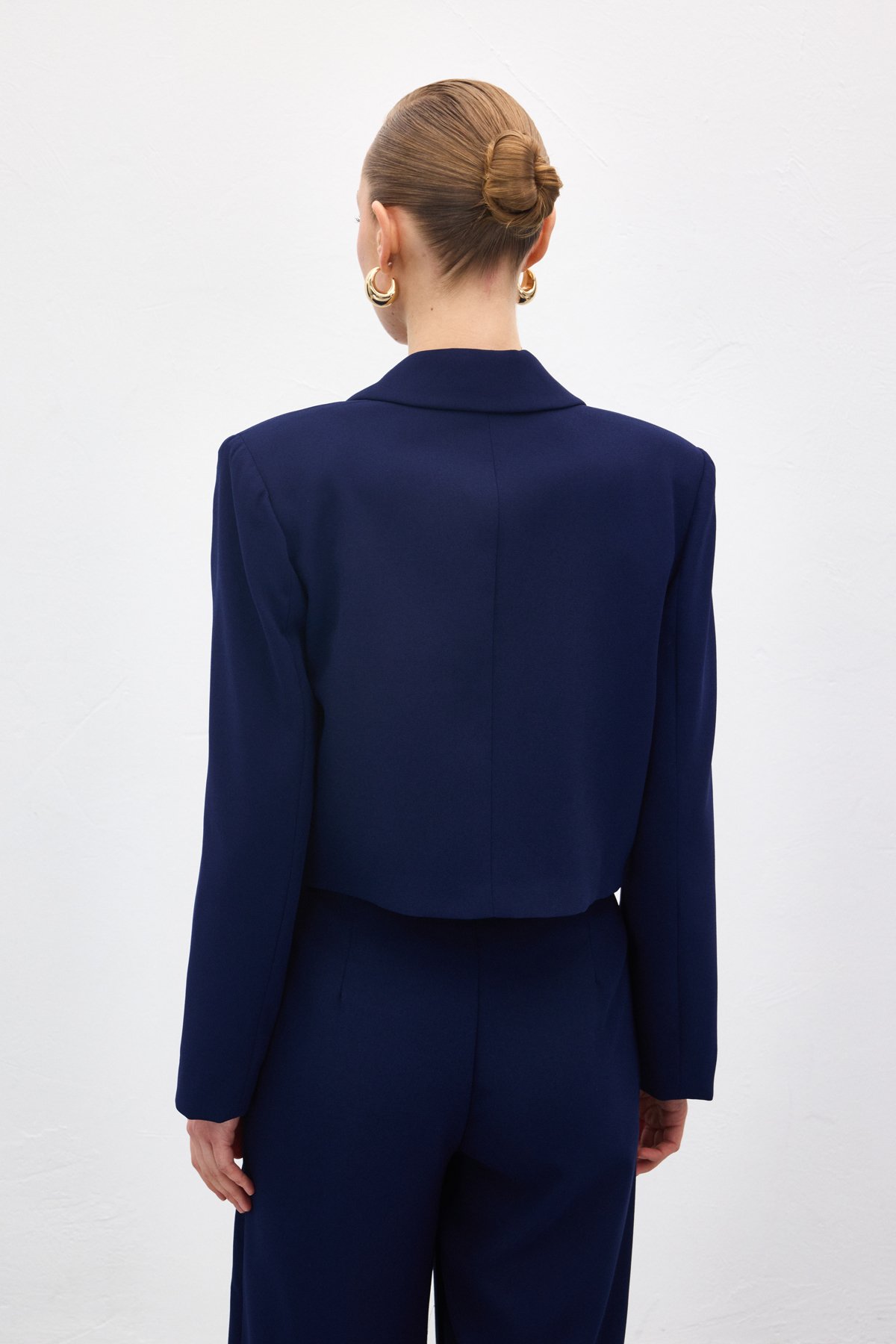 Luna Kısa Ceket - Lacivert