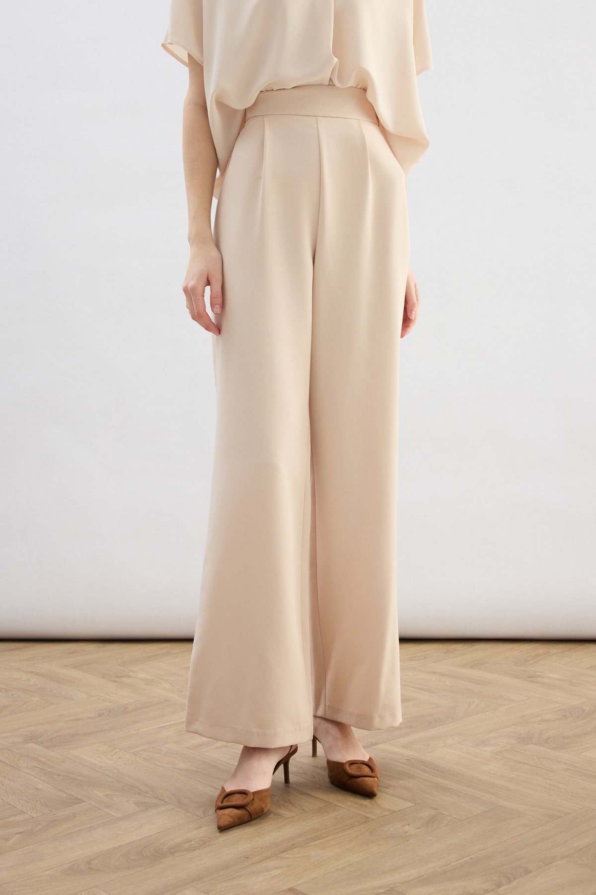 Palazzo Pantolon - Bej