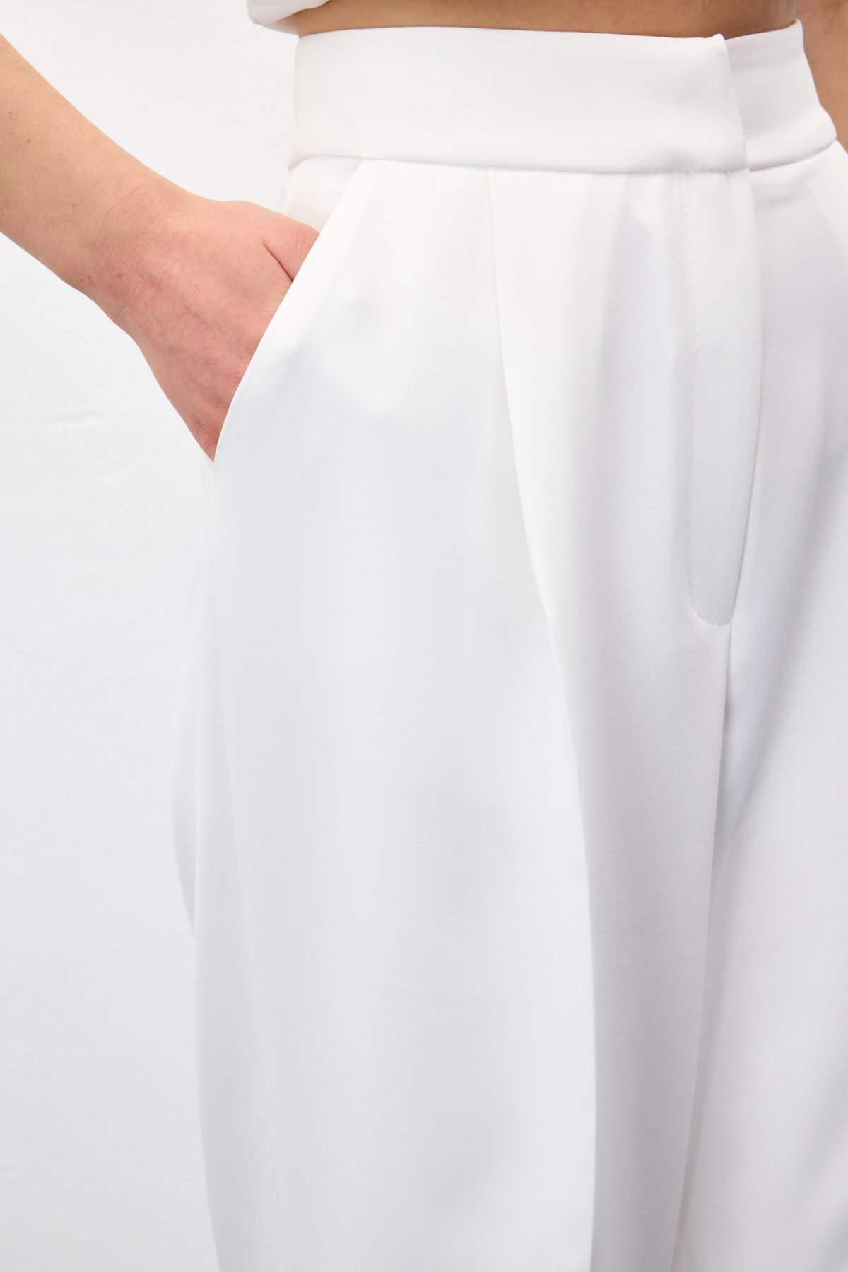 Sofia Palazzo Pantolon - Ekru