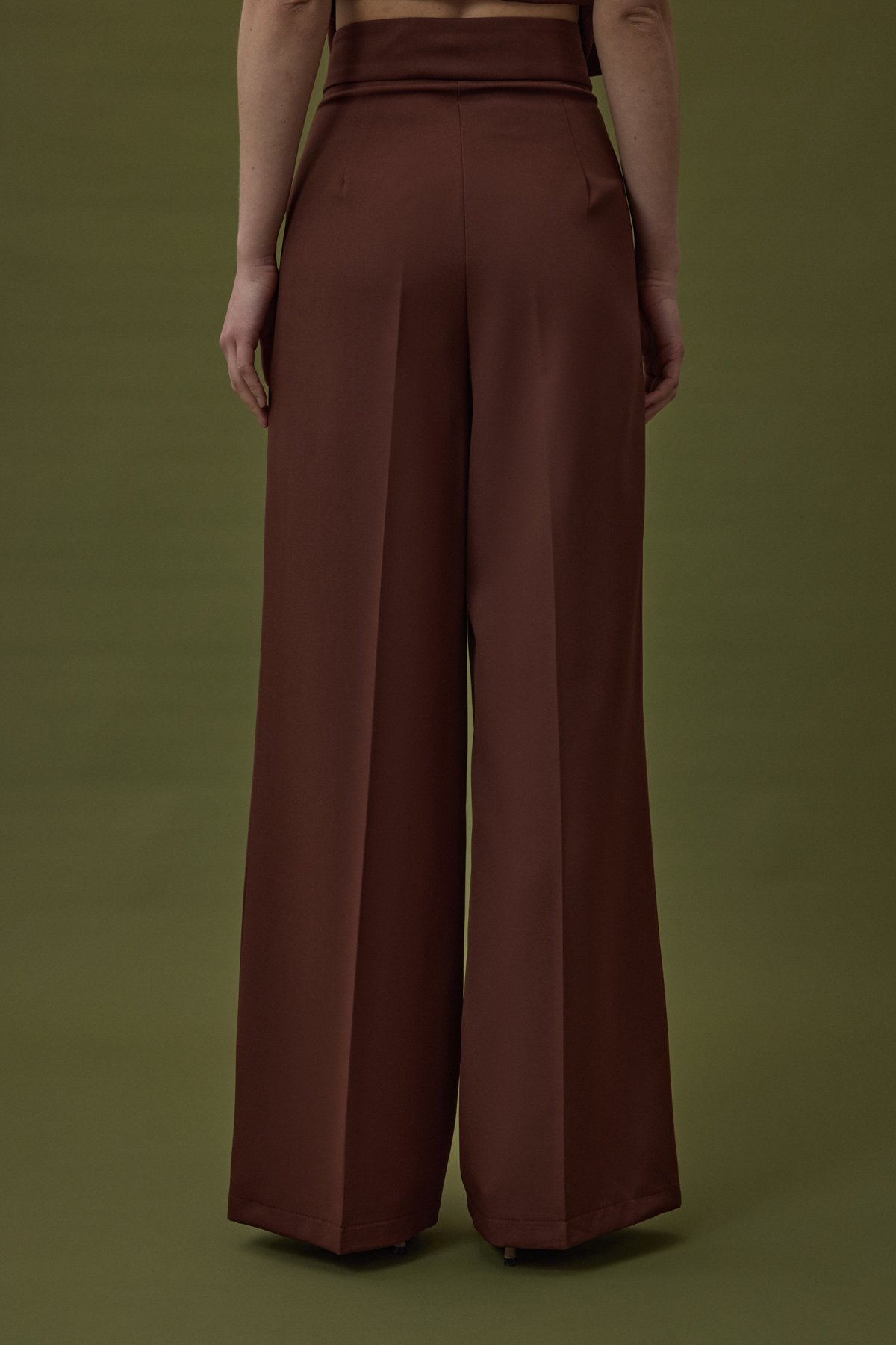 Sofia Palazzo Pantolon - Kahve