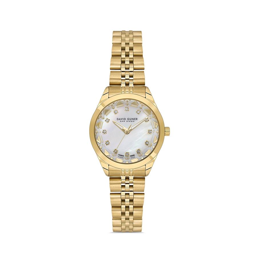 David Guner DG-9003LA-B1 Taşlı Kadın Kol Saati