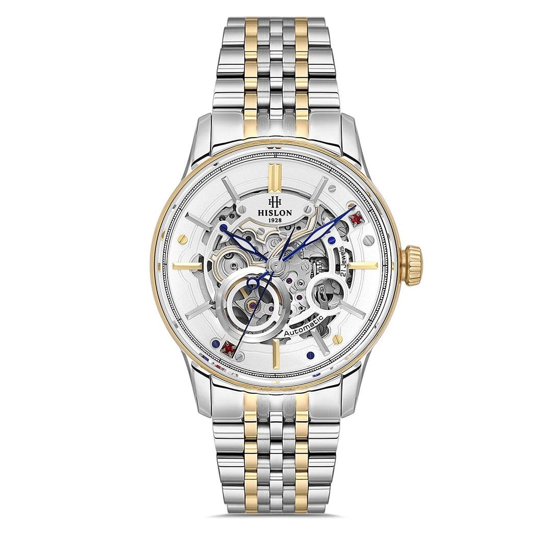 Hislon Mens Solid SD227T-16SG Otomatik Erkek Kol Saati