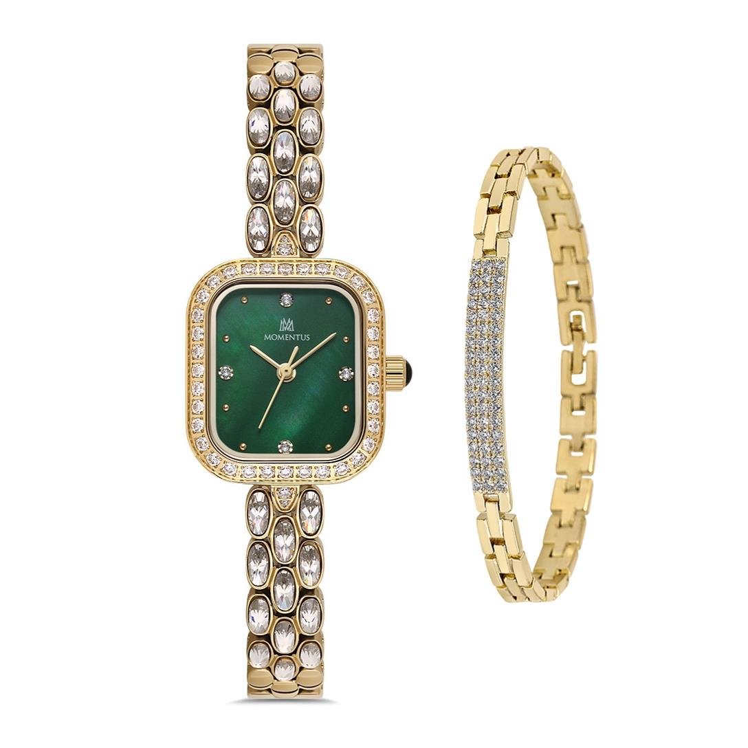 Momentus SS403G-15SGS Kadın Kol Saati ve Bileklik