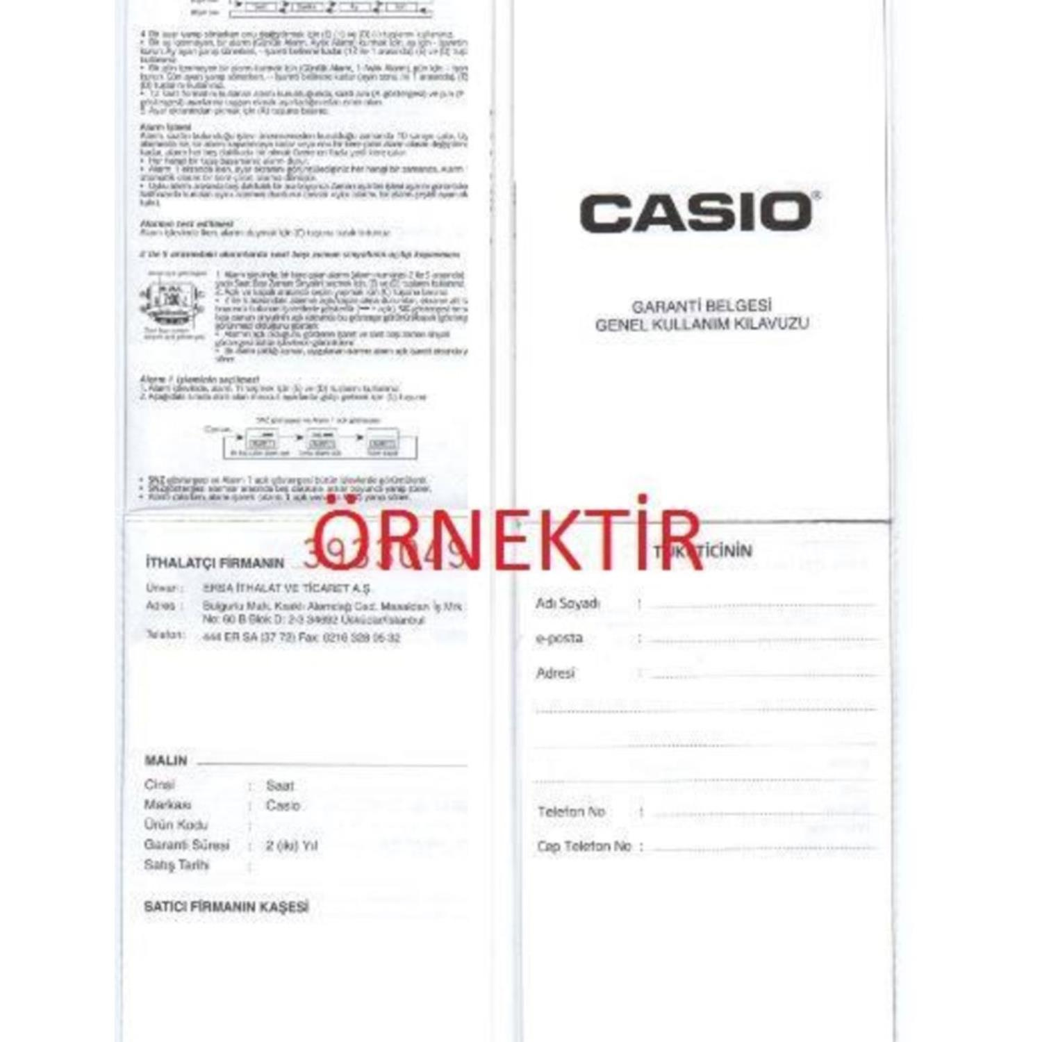 Casio LA680WGA-1DF Kadın Kol Saati