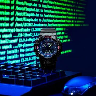 G-Shock Casio GA-700RGB-1ADR Erkek Kol Saati